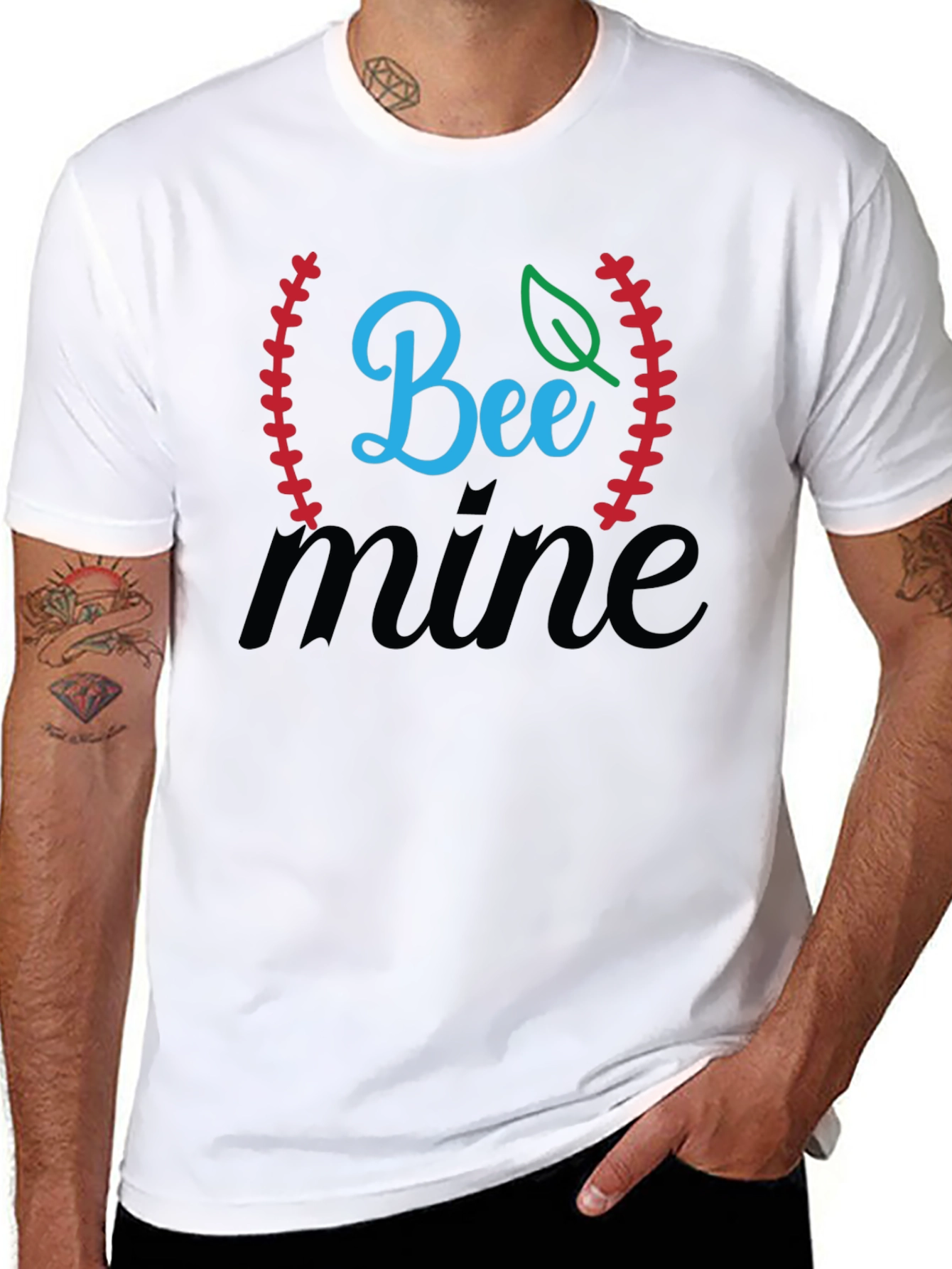 Bee Mine T-Shirt - Baseball Valentines Day Tee