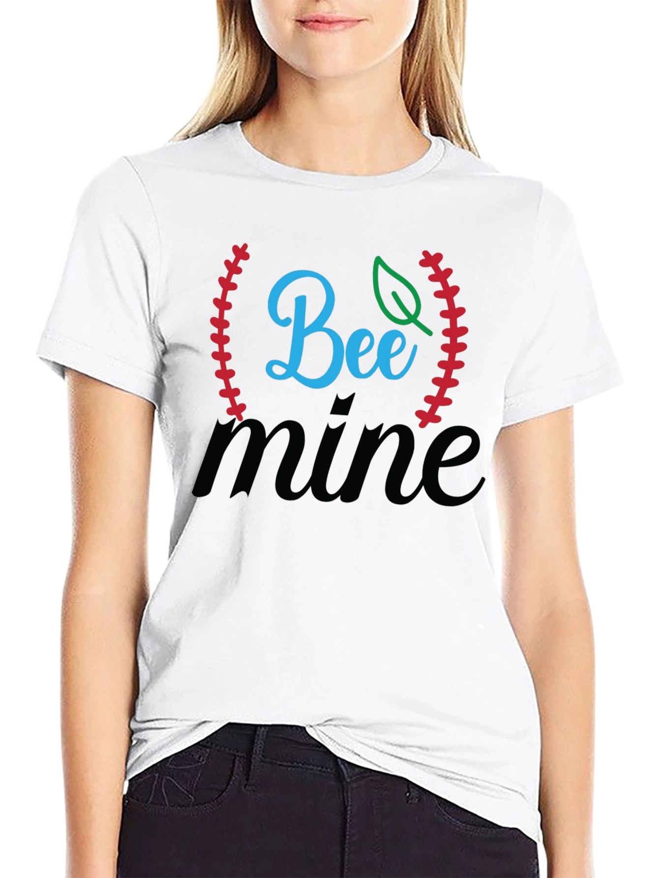 Bee Mine T-Shirt - Baseball Valentines Day Tee