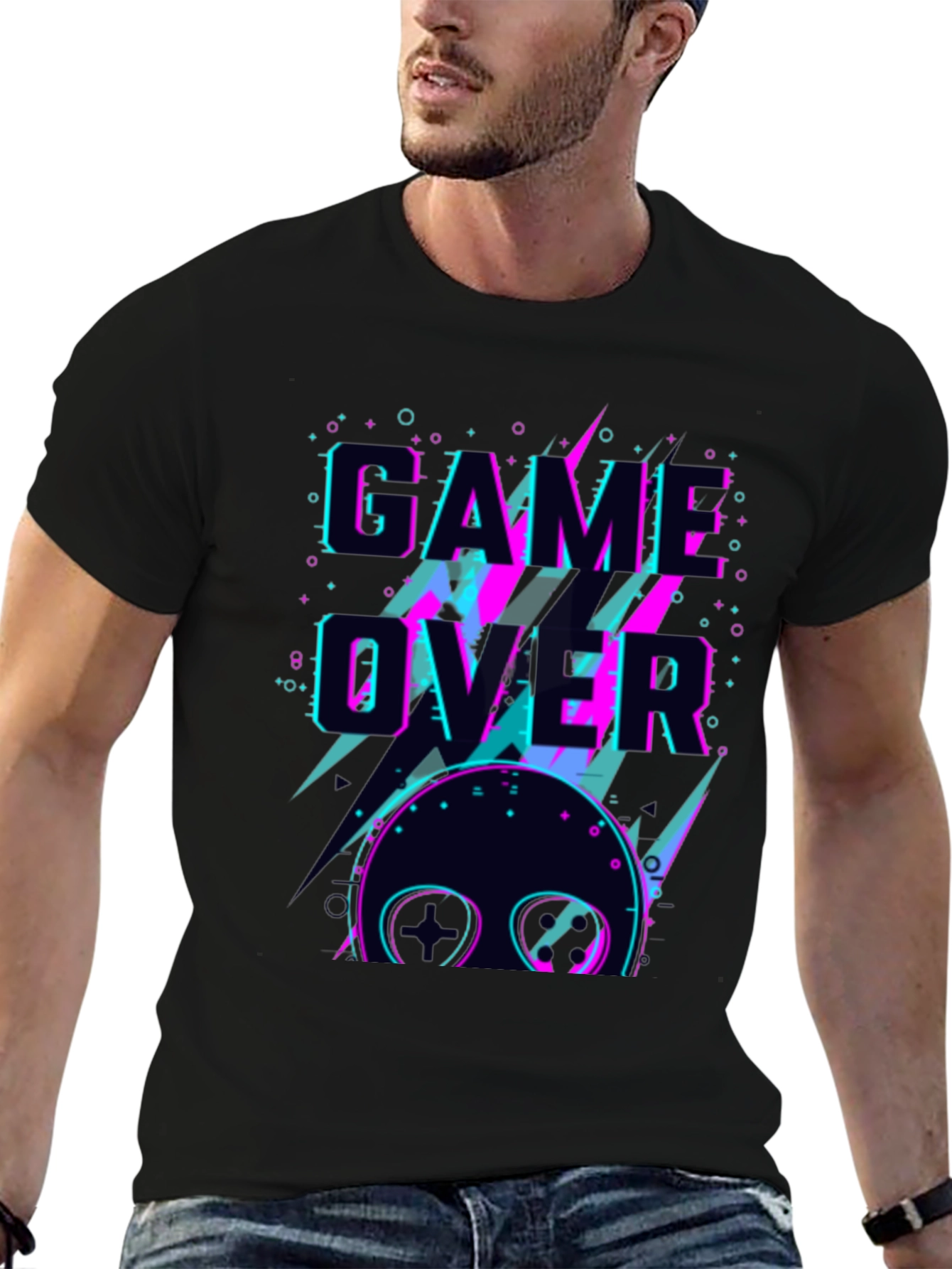 Game Over T-Shirt - Retro Gaming Style