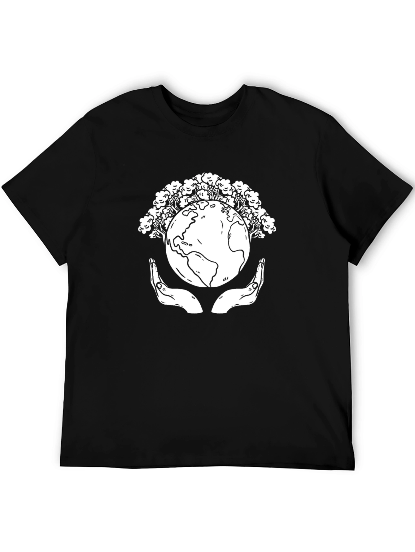 Eco Earth Graphic Tee - Nature Lover Shirt