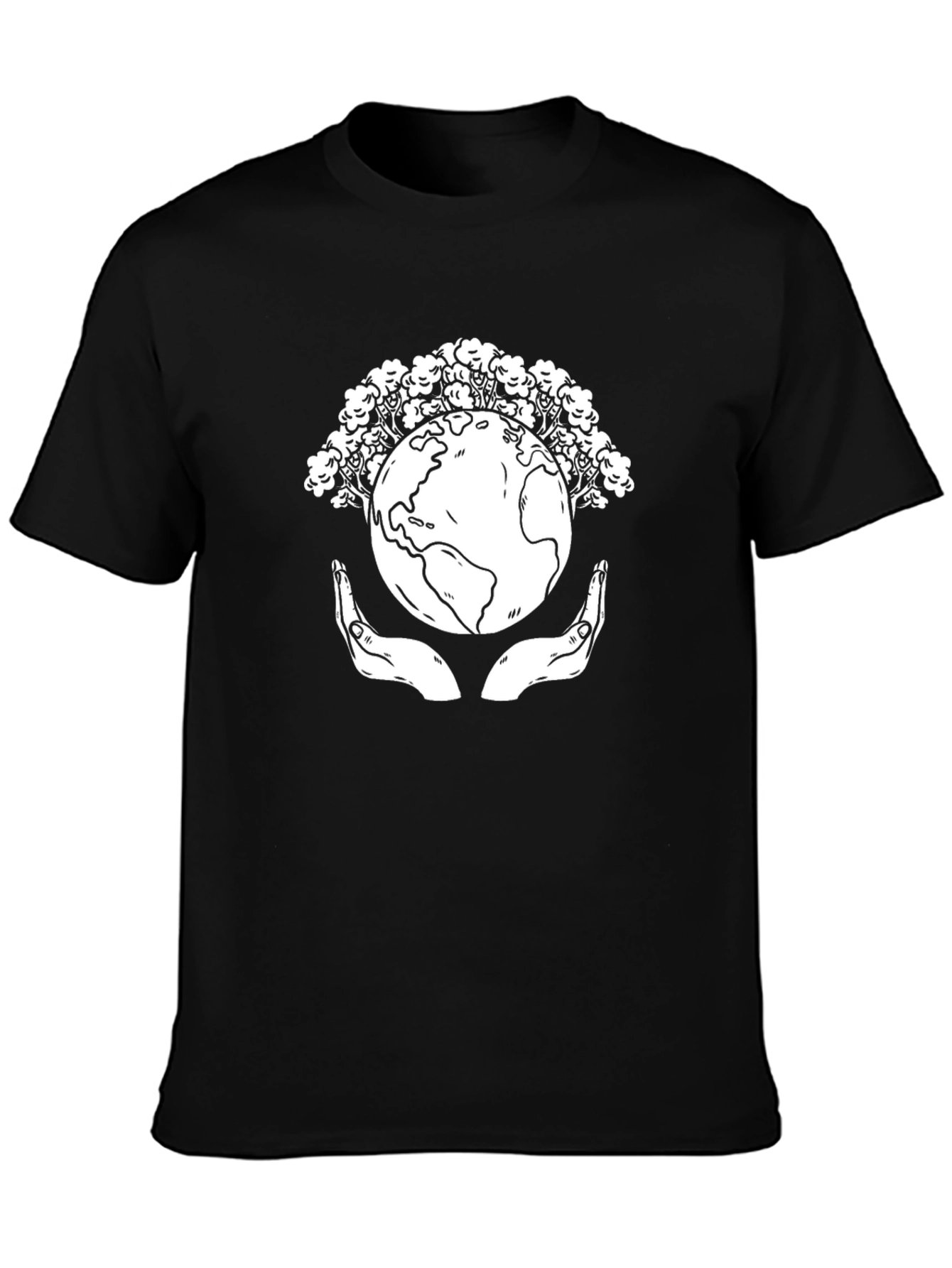 Eco Earth Graphic Tee - Nature Lover Shirt