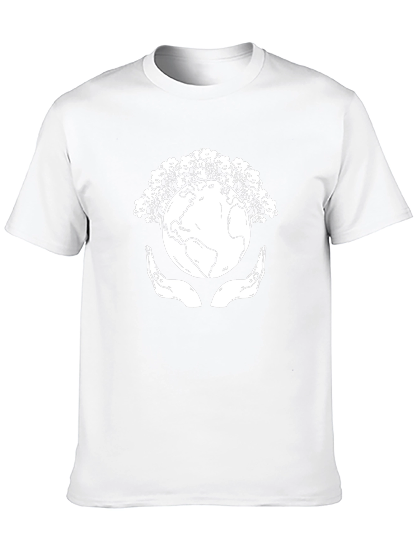 Eco Earth Graphic Tee - Nature Lover Shirt