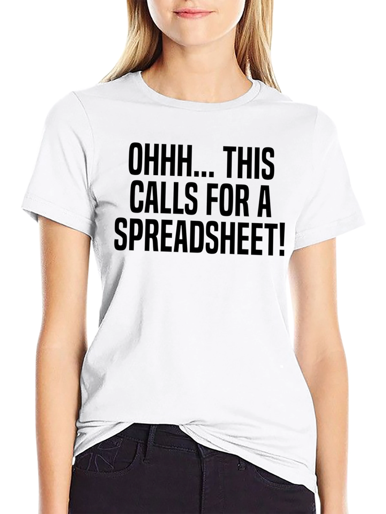 Spreadsheet Humor Tee - Data Analysis Shirt