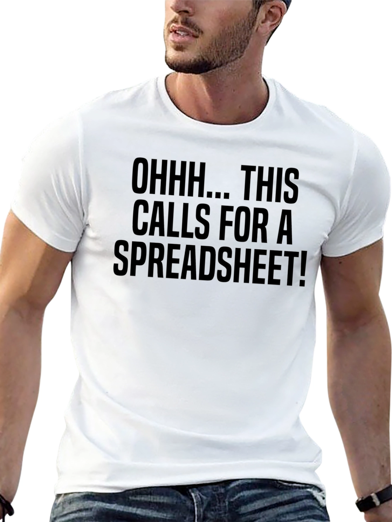 Spreadsheet Humor Tee - Data Analysis Shirt