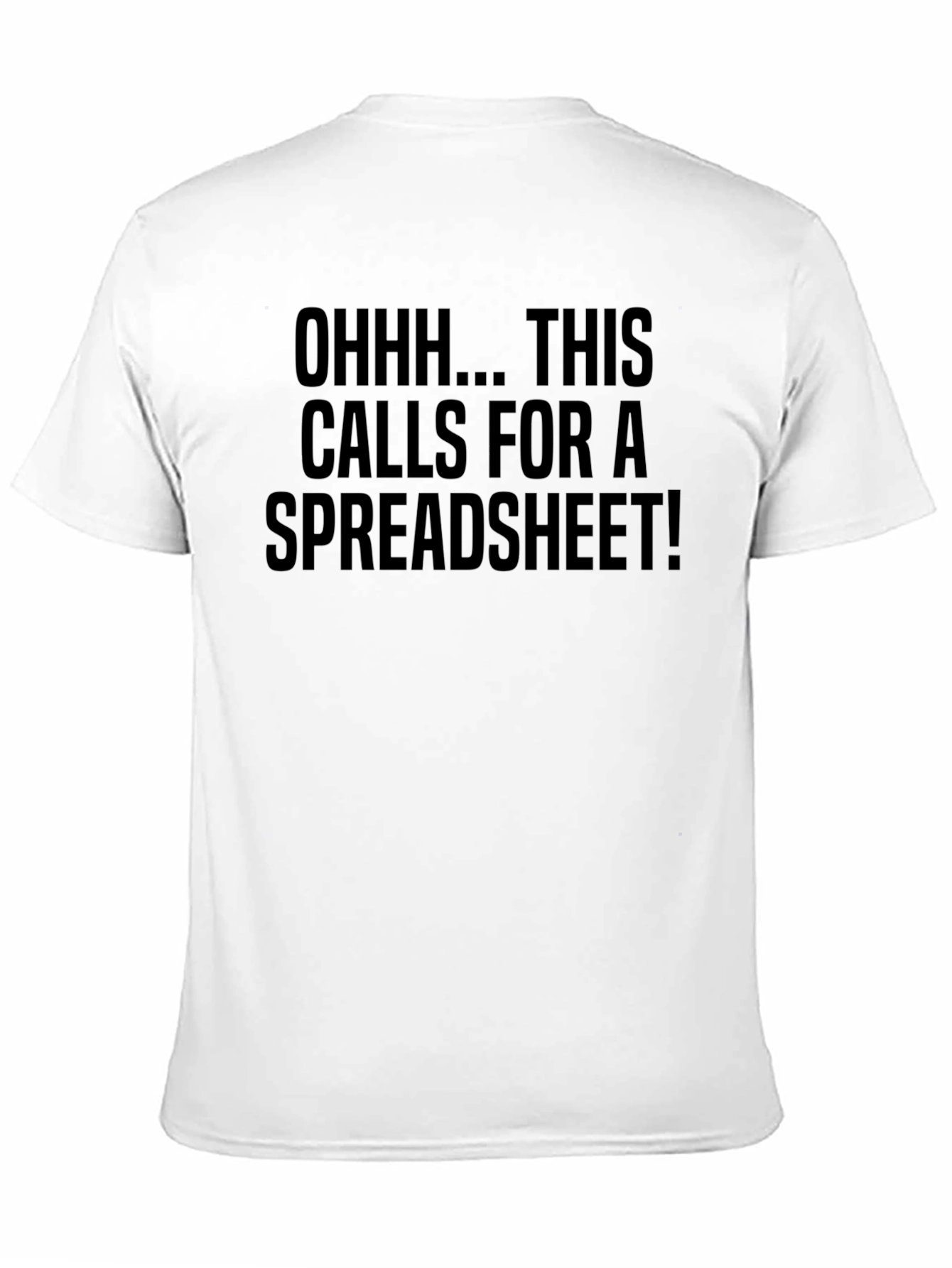 Spreadsheet Humor Tee - Data Analysis Shirt