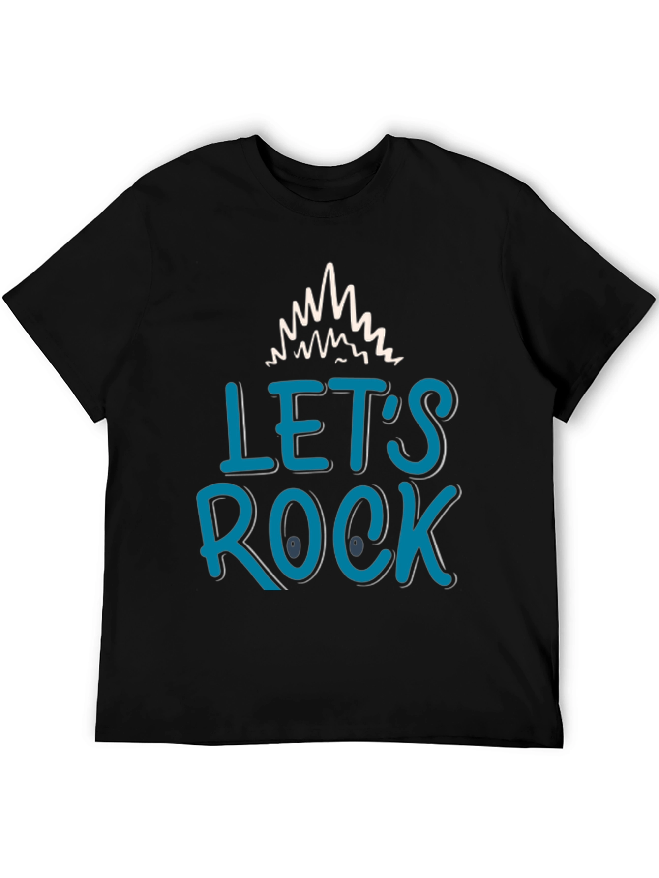 Lets Rock Graphic Tee - Stylish Design