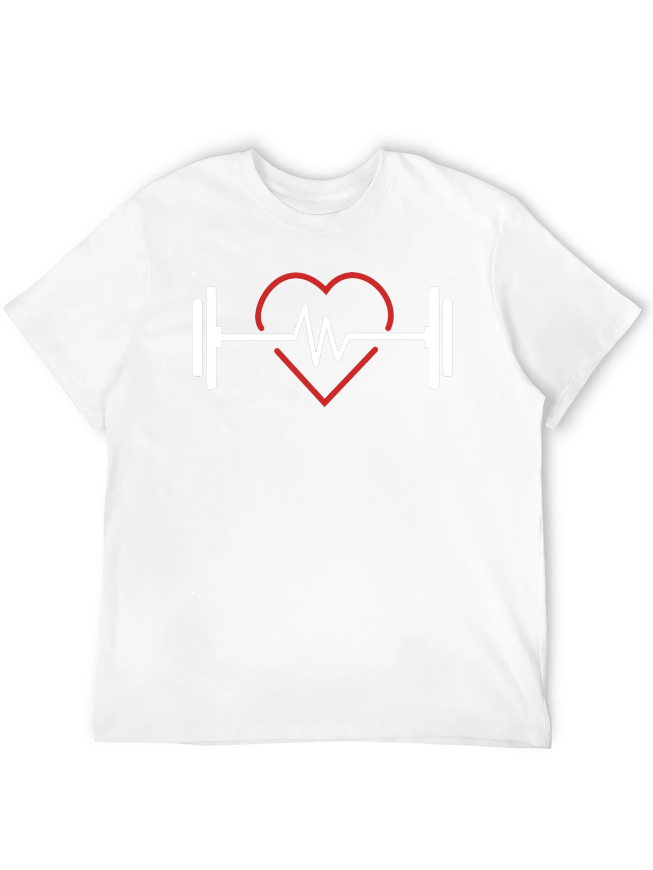 Fitness Heartbeat T-Shirt - Gym & Workout Apparel