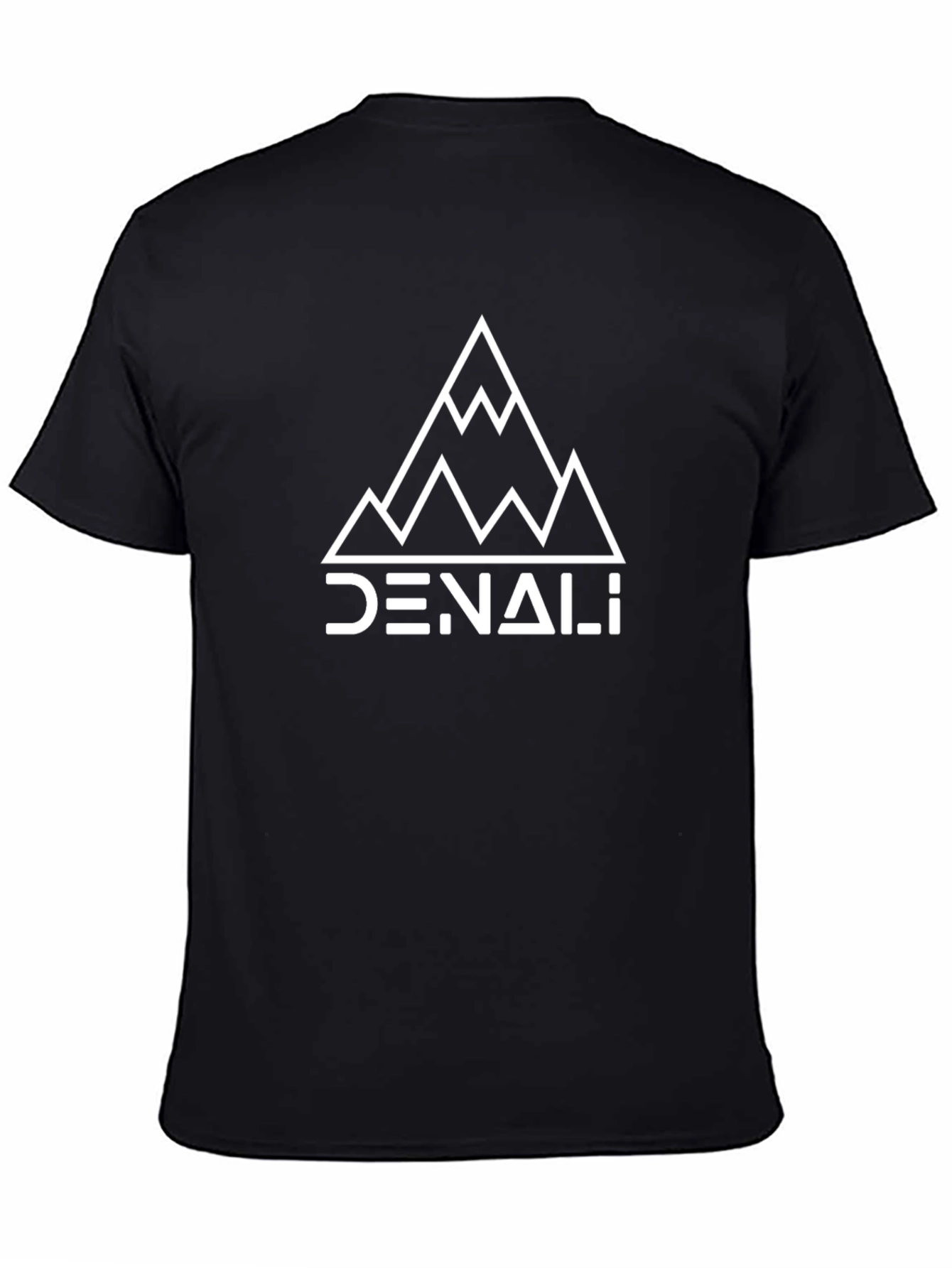 Denali Mountain Graphic Tee - Black