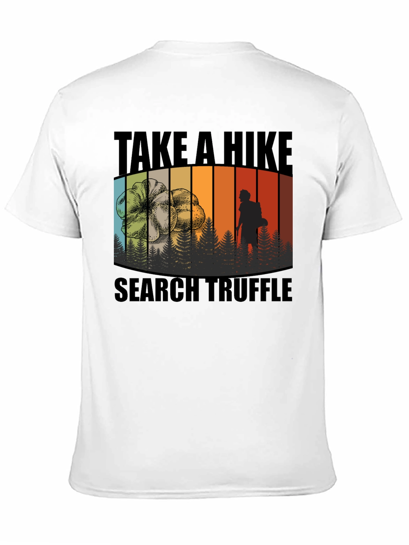 Take a Hike Search Truffle Black T-Shirt