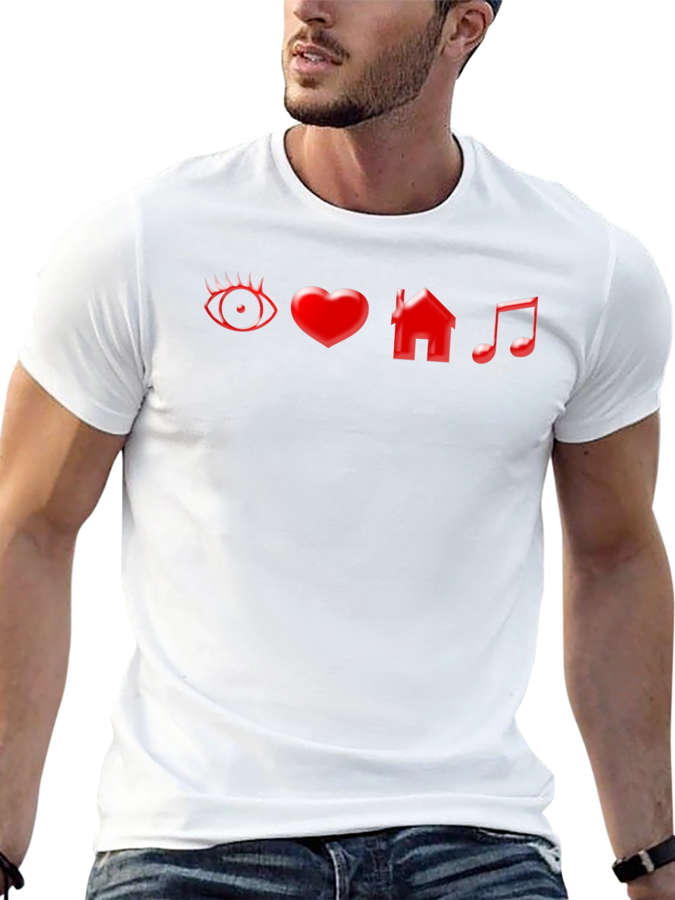 I Love House Music T-Shirt