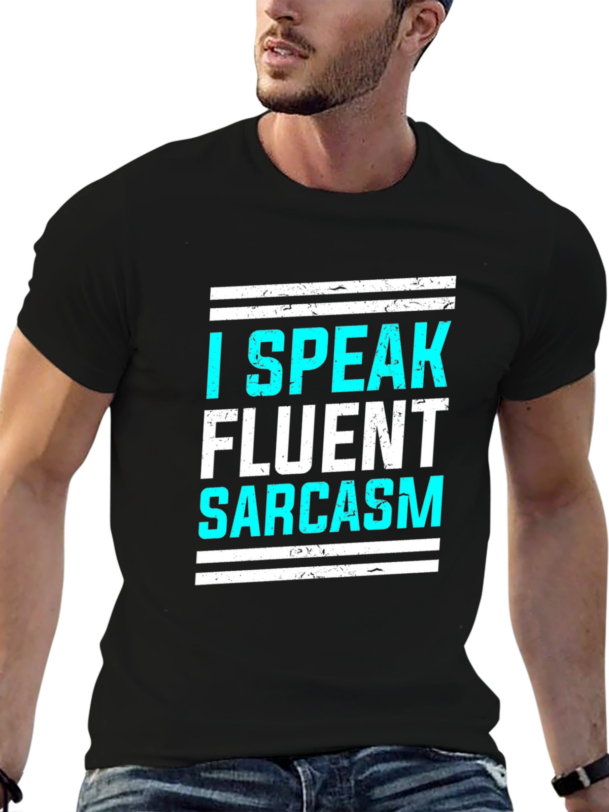 I Speak Fluent Sarcasm Graphic T-Shirt