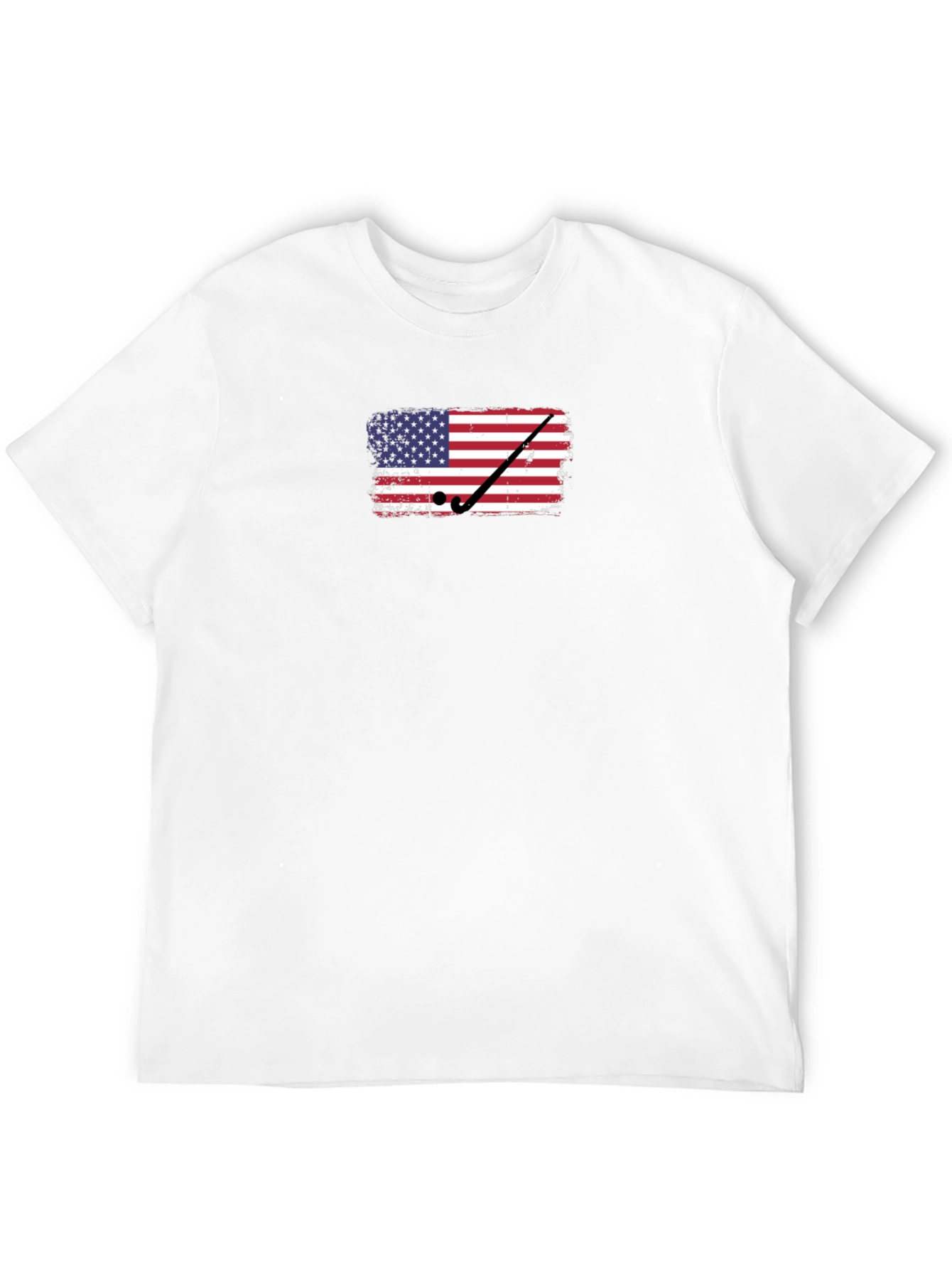 American Flag Golf T-Shirt