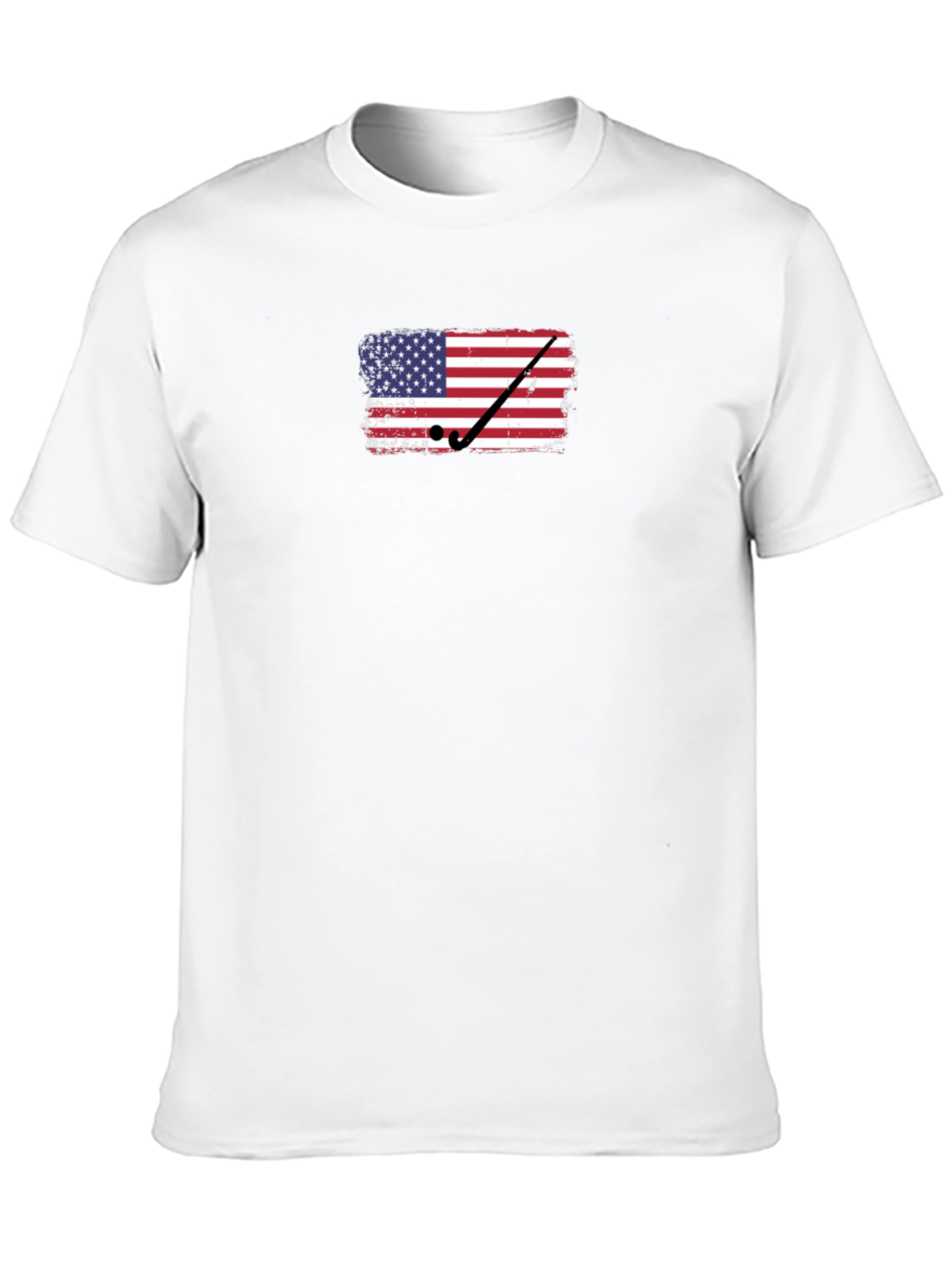 American Flag Golf T-Shirt