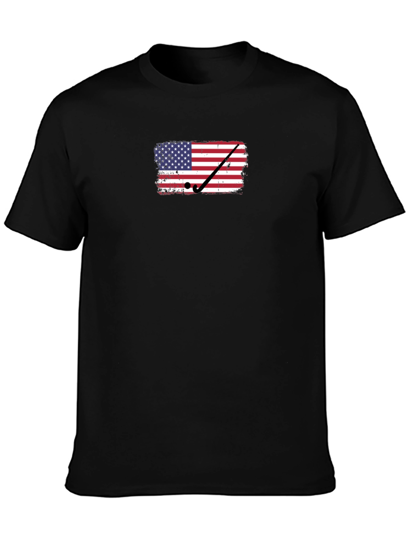 American Flag Golf T-Shirt