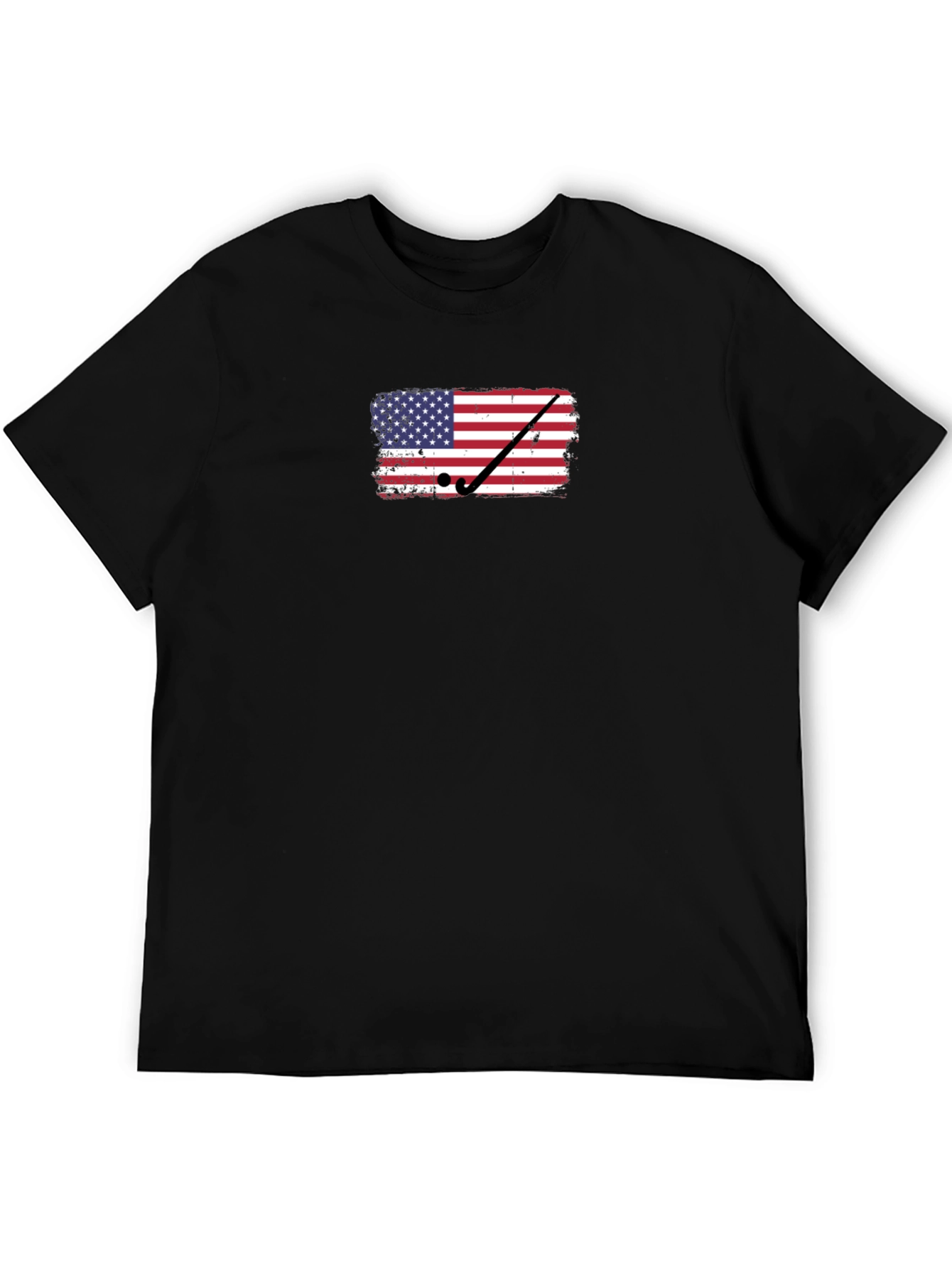 American Flag Golf T-Shirt