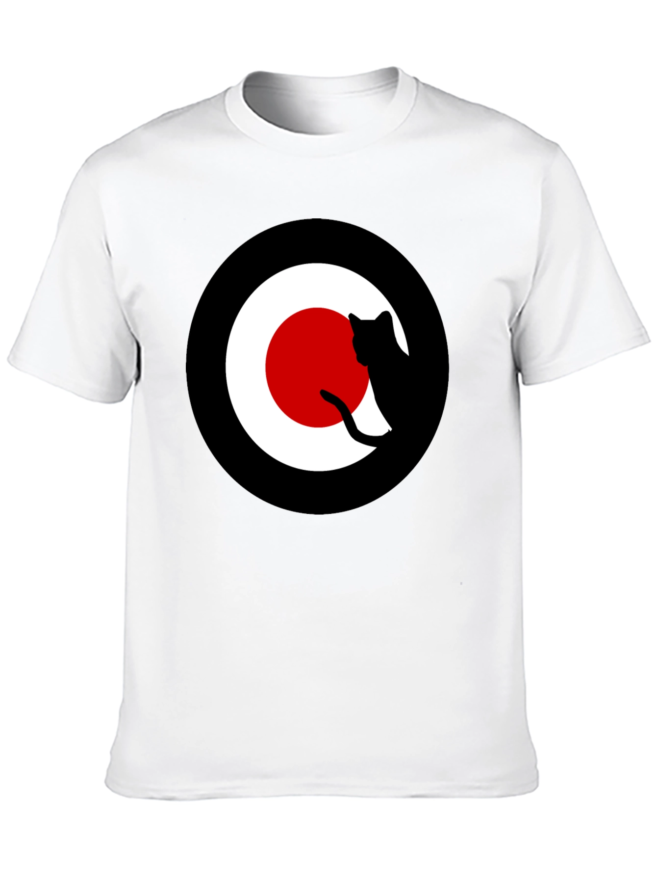 Cool Cat Silhouette Target T-Shirt