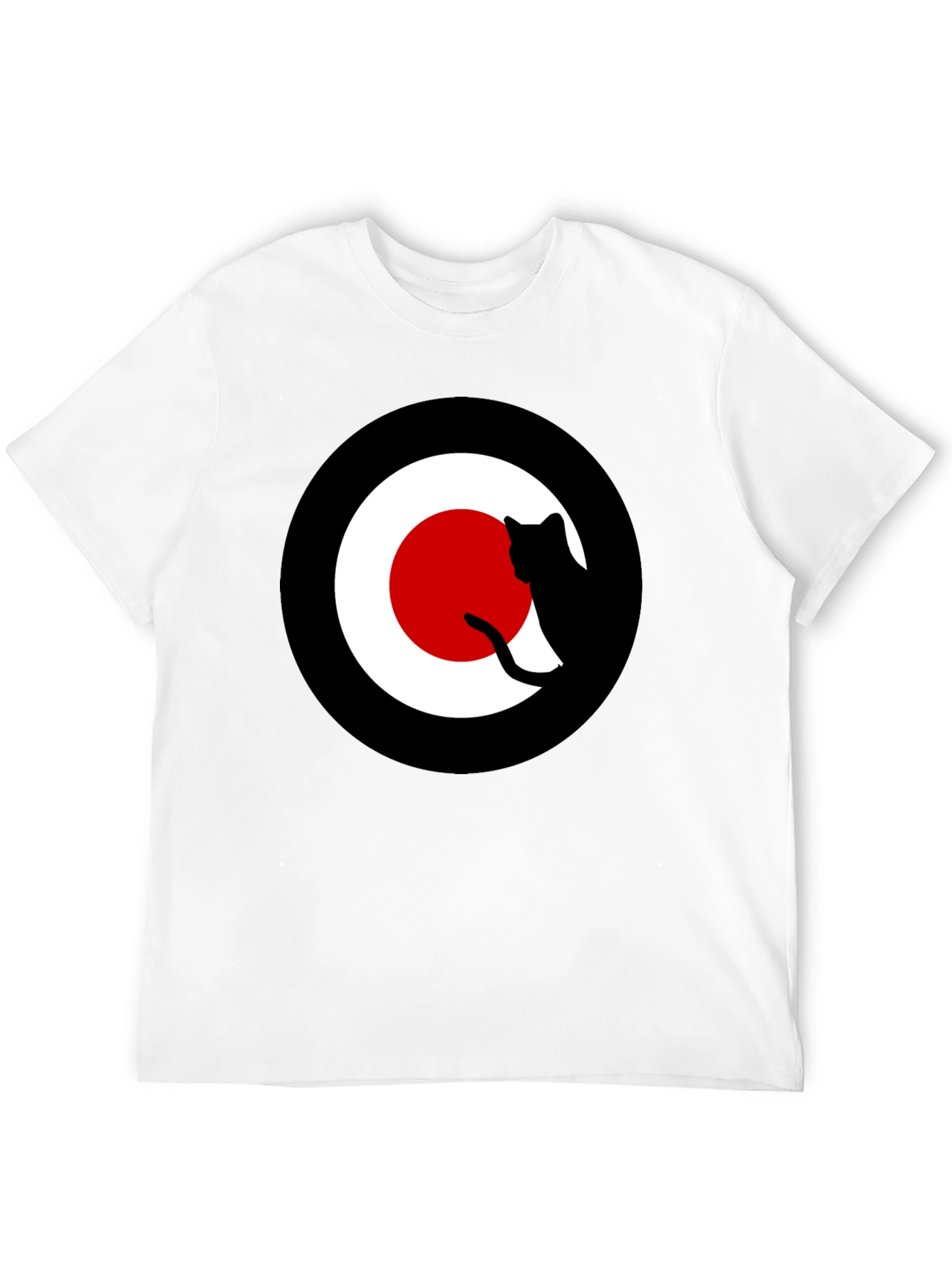 Cool Cat Silhouette Target T-Shirt