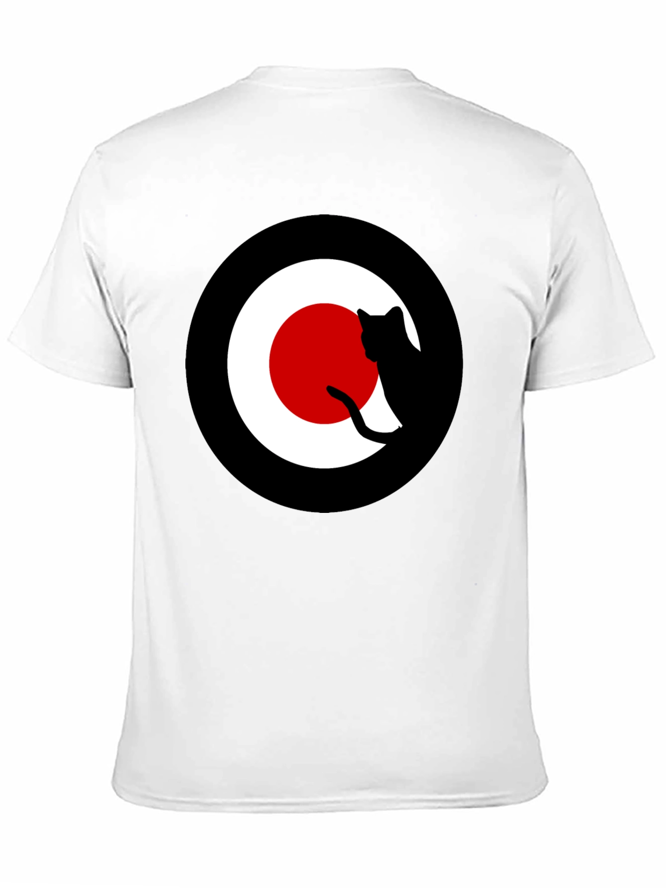 Cool Cat Silhouette Target T-Shirt