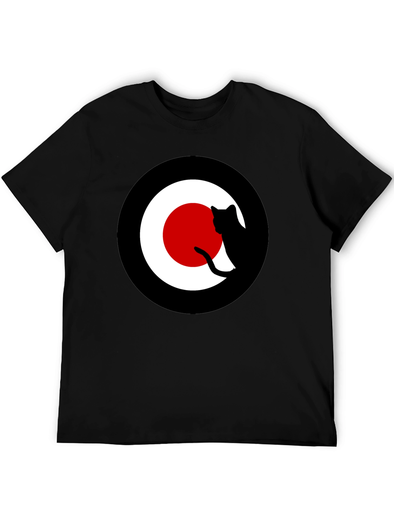 Cool Cat Silhouette Target T-Shirt