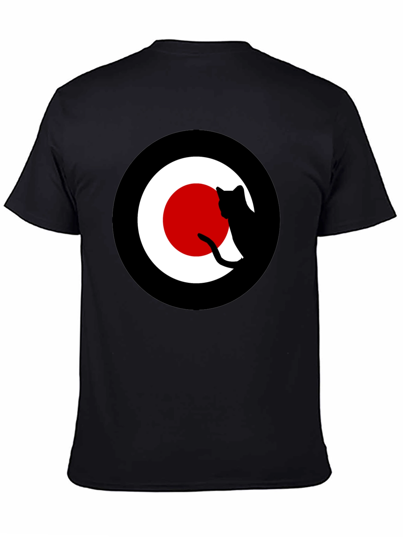 Cool Cat Silhouette Target T-Shirt
