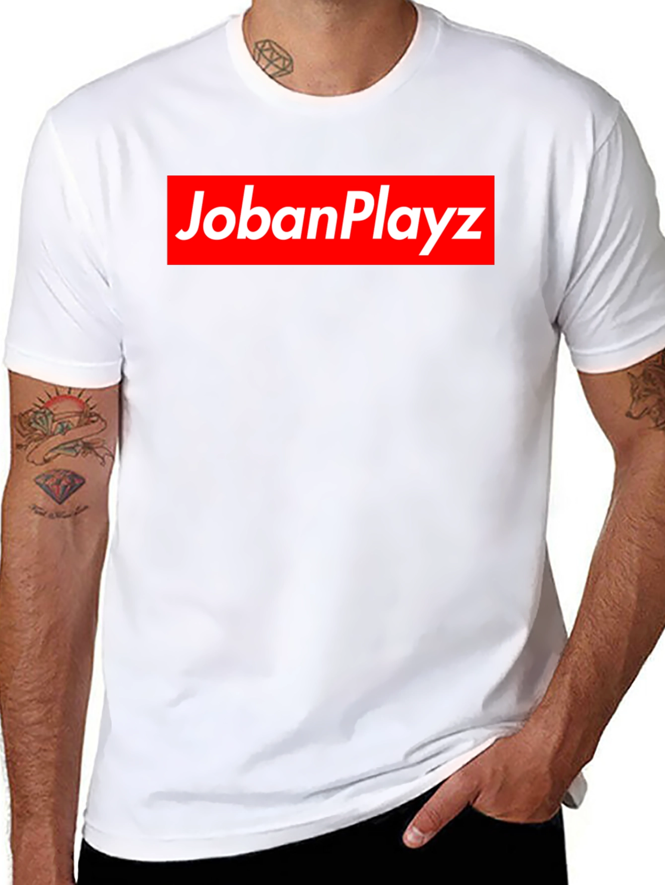 JobanPlayz Black Graphic Tee