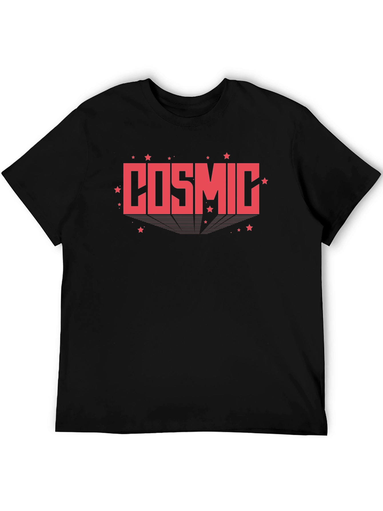 Cosmic Graphic T-Shirt - Retro Style