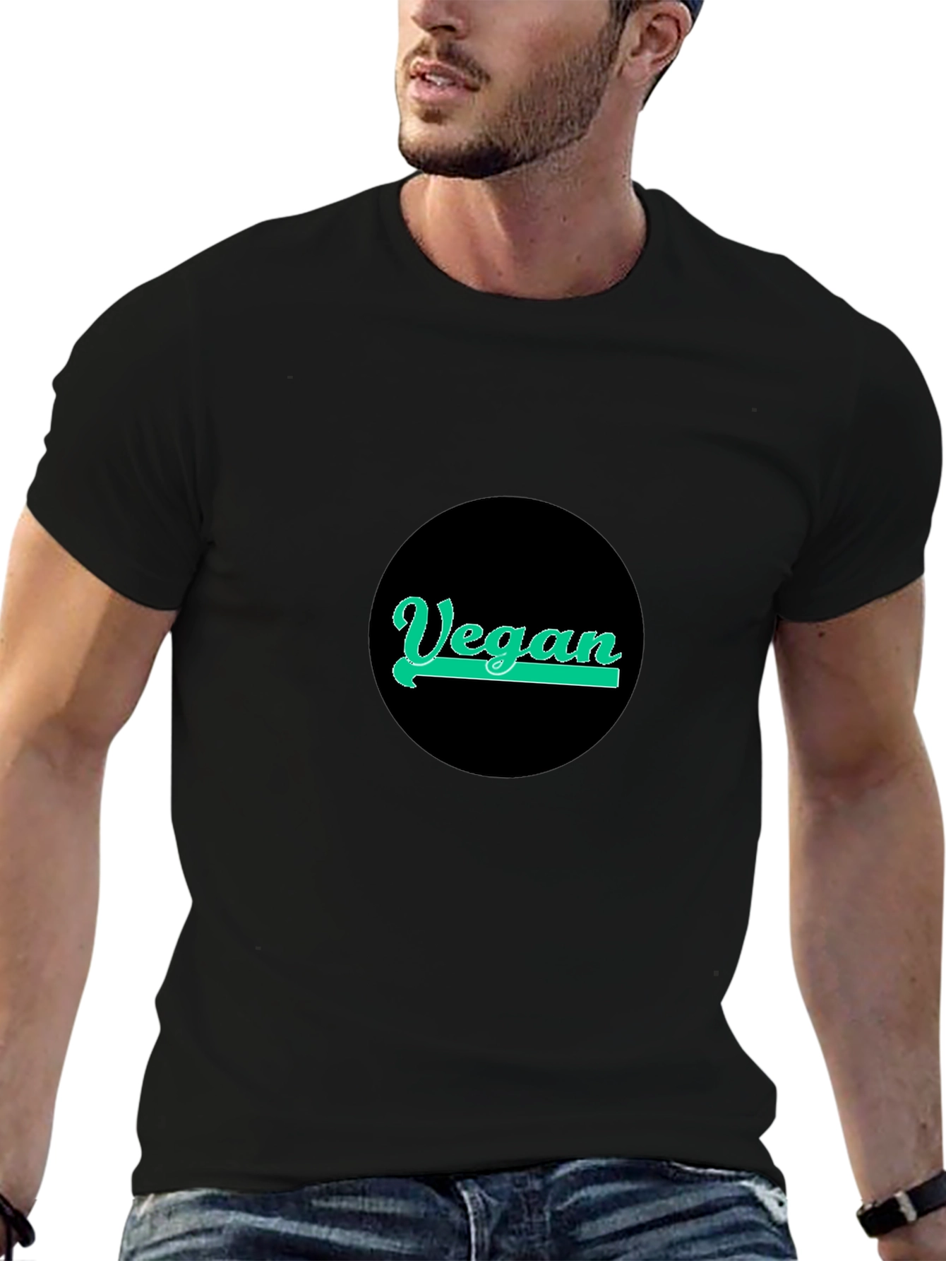 Vegan Graphic Tee - Classic Style