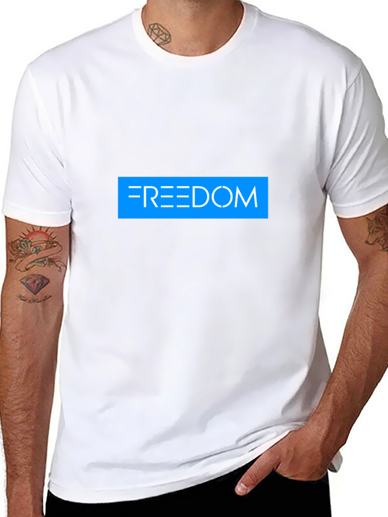 Freedom Graphic T-Shirt - Stylish & Comfortable