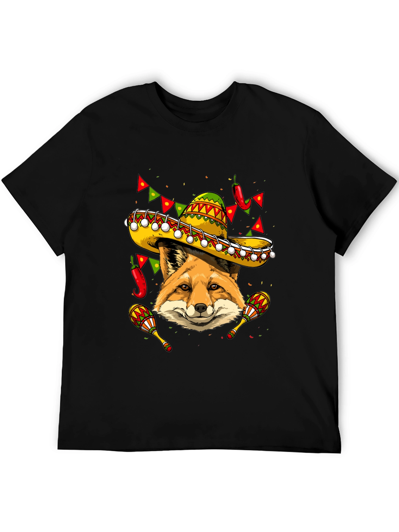 Cinco de Mayo Fox T-Shirt