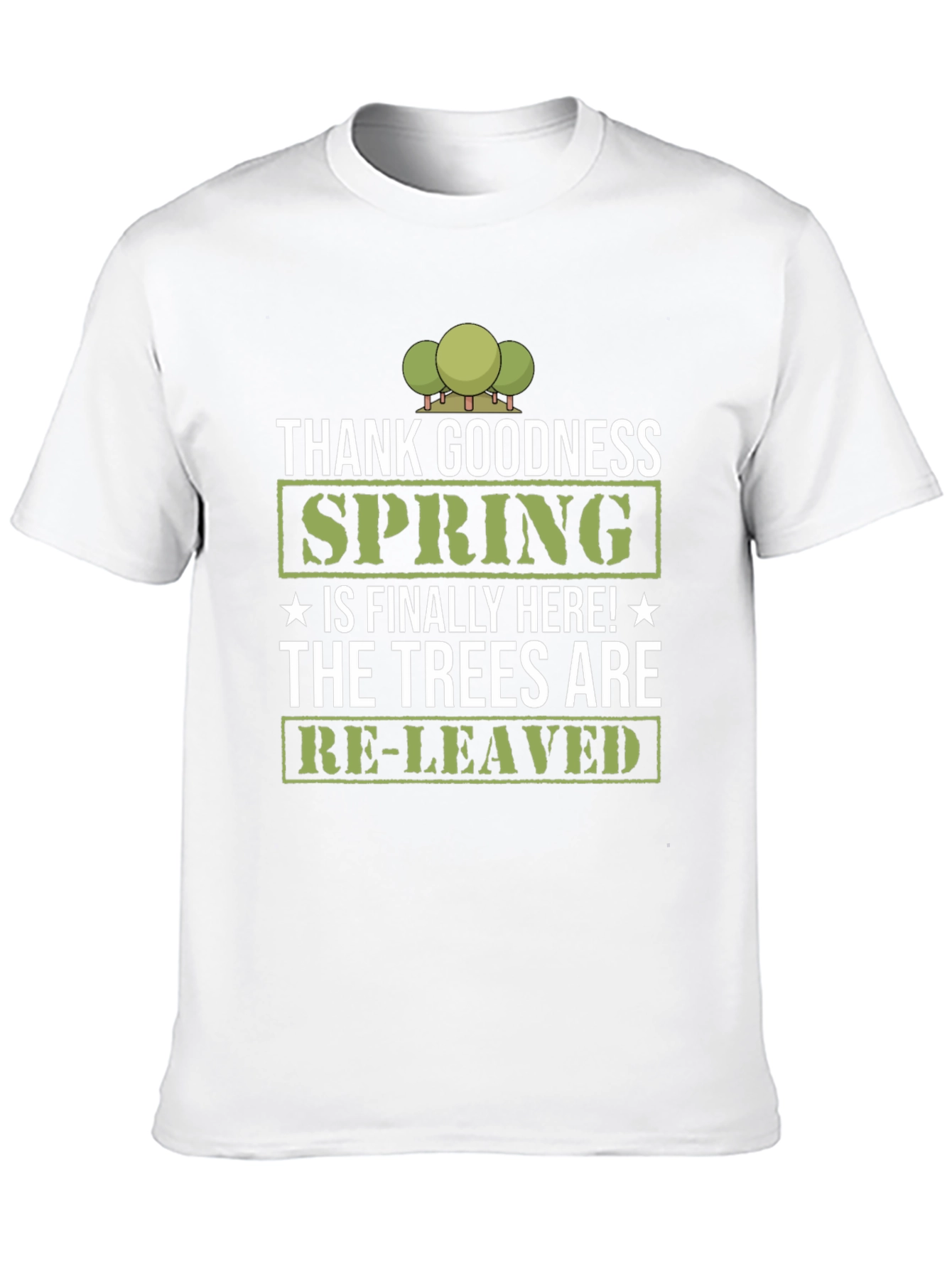 Thank Goodness Spring T-Shirt - Re-leaved Tee