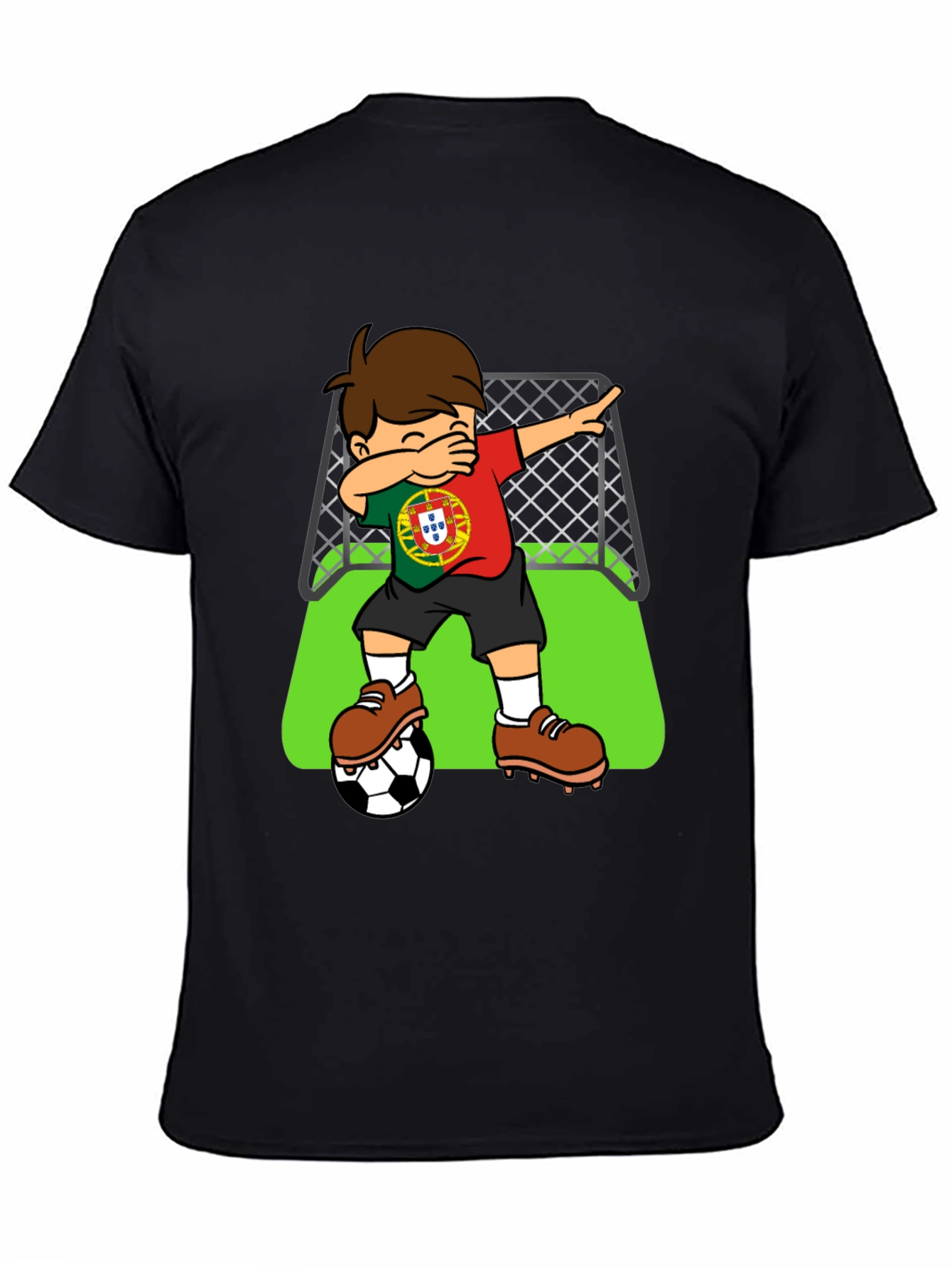 Portugal Soccer Dab T-Shirt - Football Fan Apparel