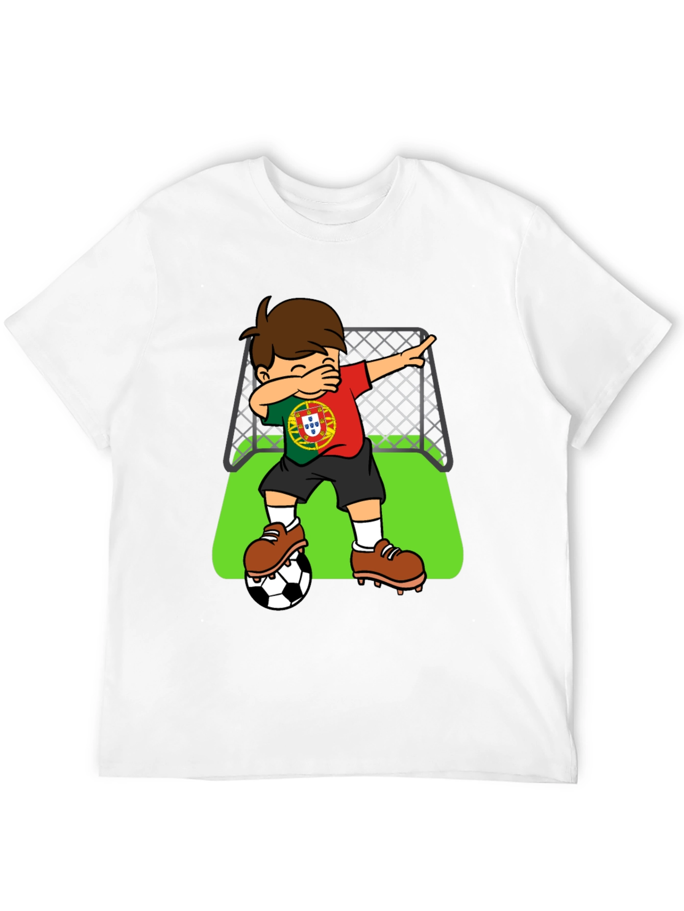 Portugal Soccer Dab T-Shirt - Football Fan Apparel