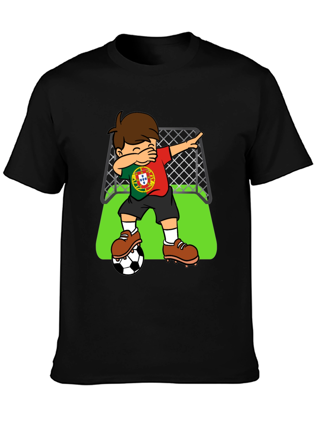 Portugal Soccer Dab T-Shirt - Football Fan Apparel