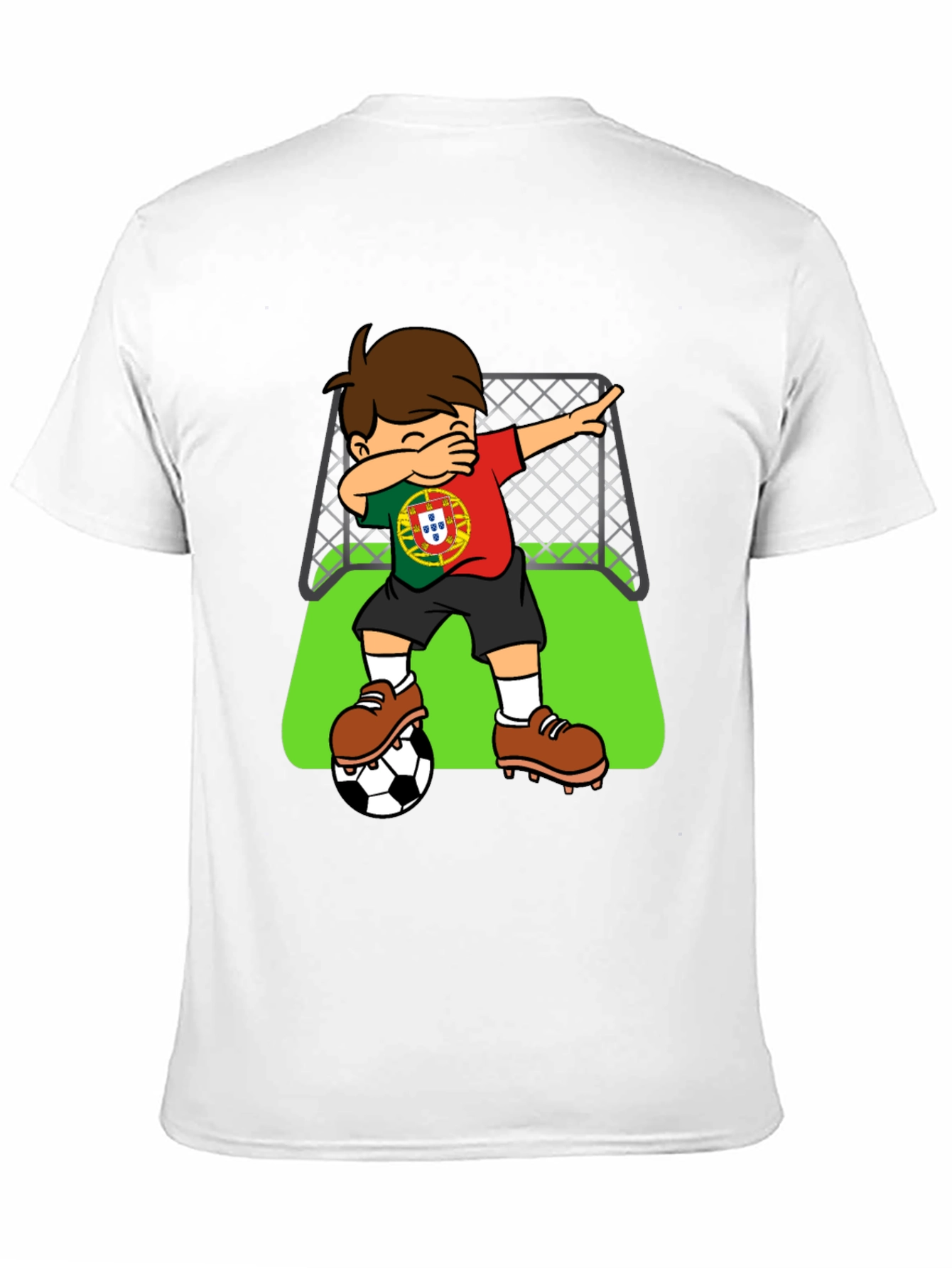 Portugal Soccer Dab T-Shirt - Football Fan Apparel