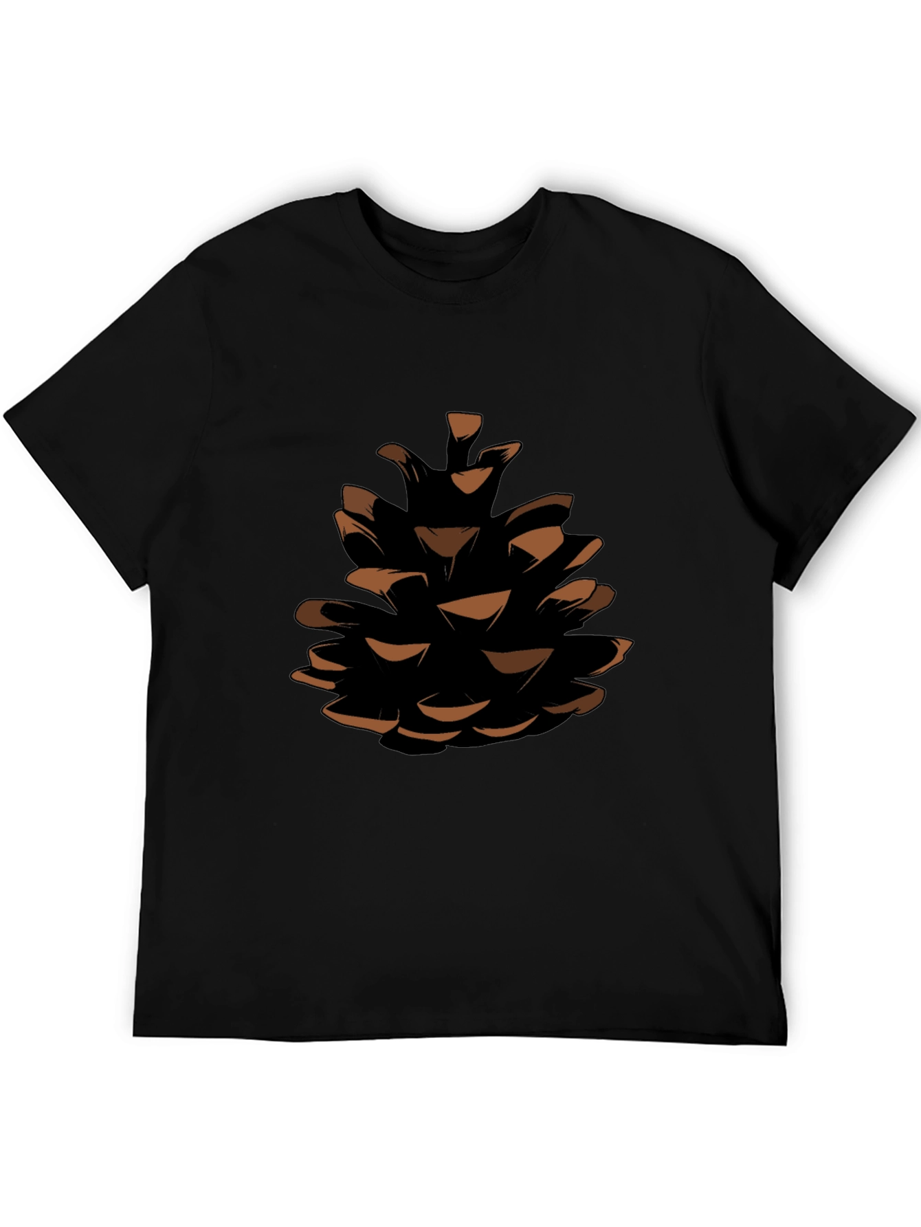 Pine Cone Graphic Tee - Nature Inspired Design