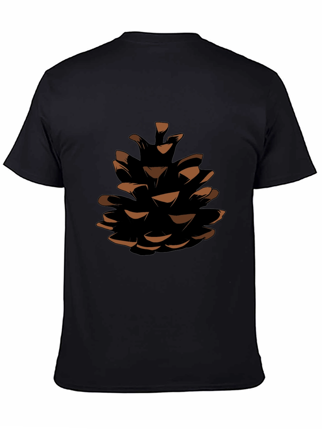 Pine Cone Graphic Tee - Nature Inspired Design