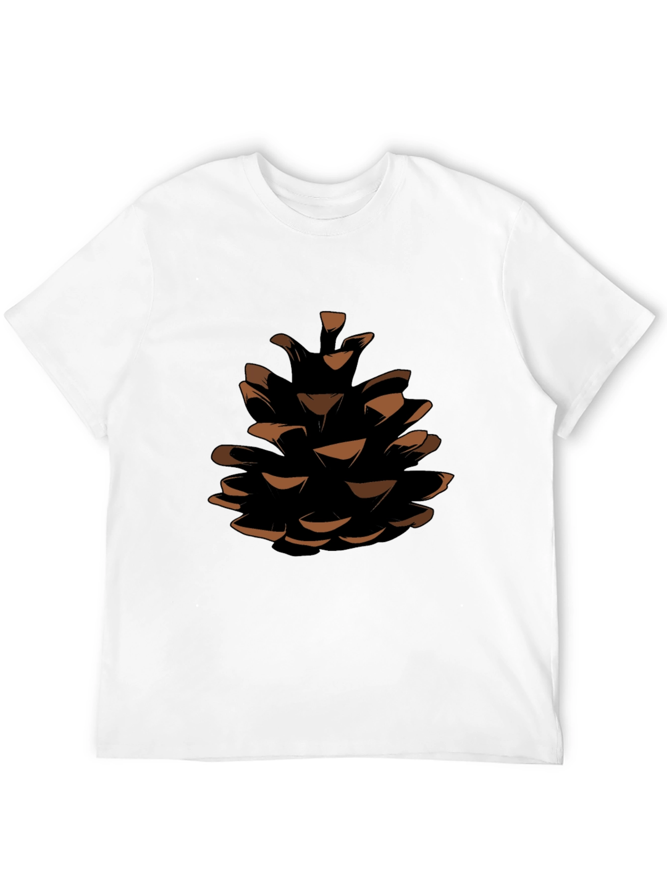 Pine Cone Graphic Tee - Nature Inspired Design