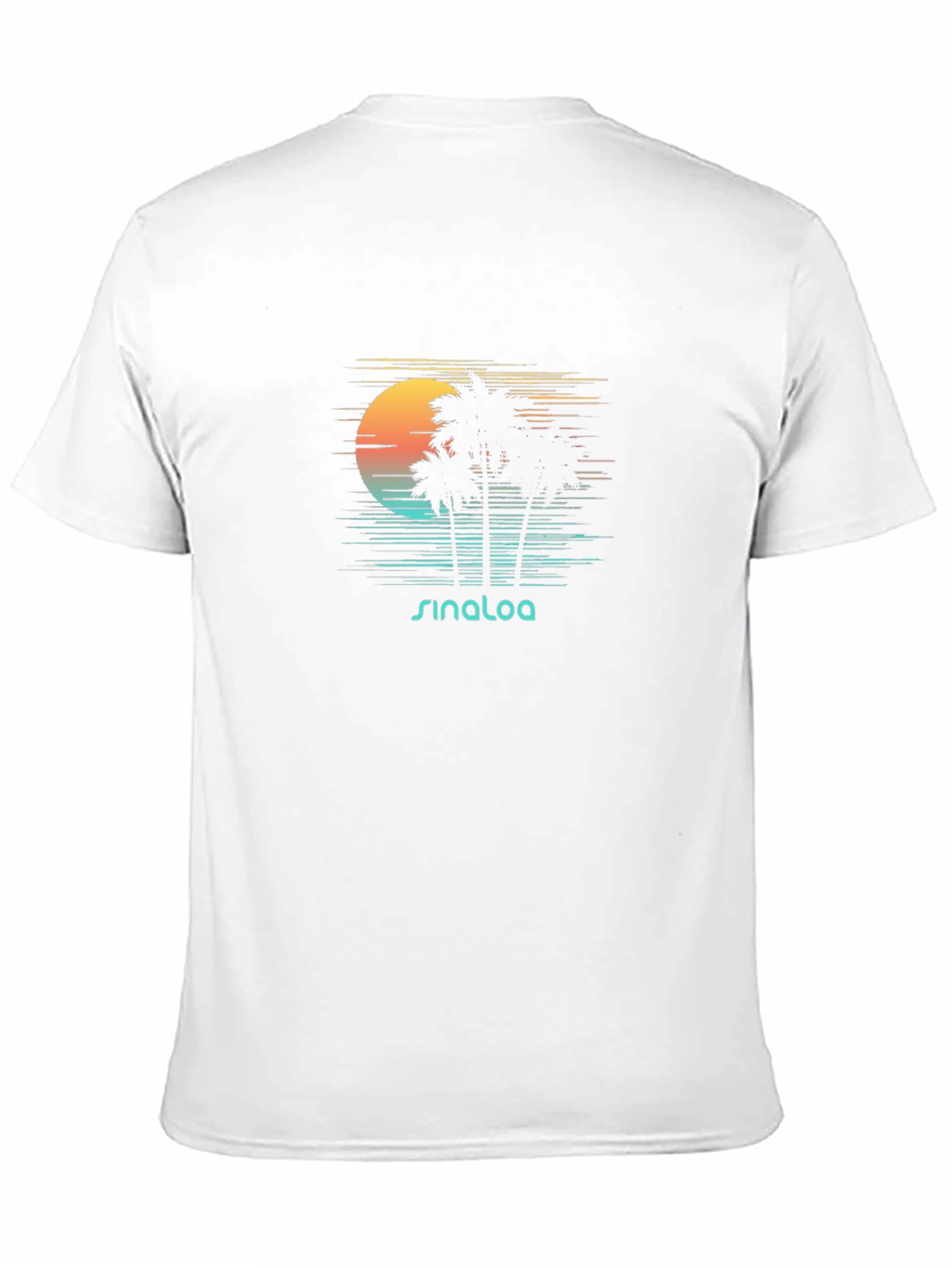 Sinaloa Sunset T-Shirt - Palm Tree Graphic Tee