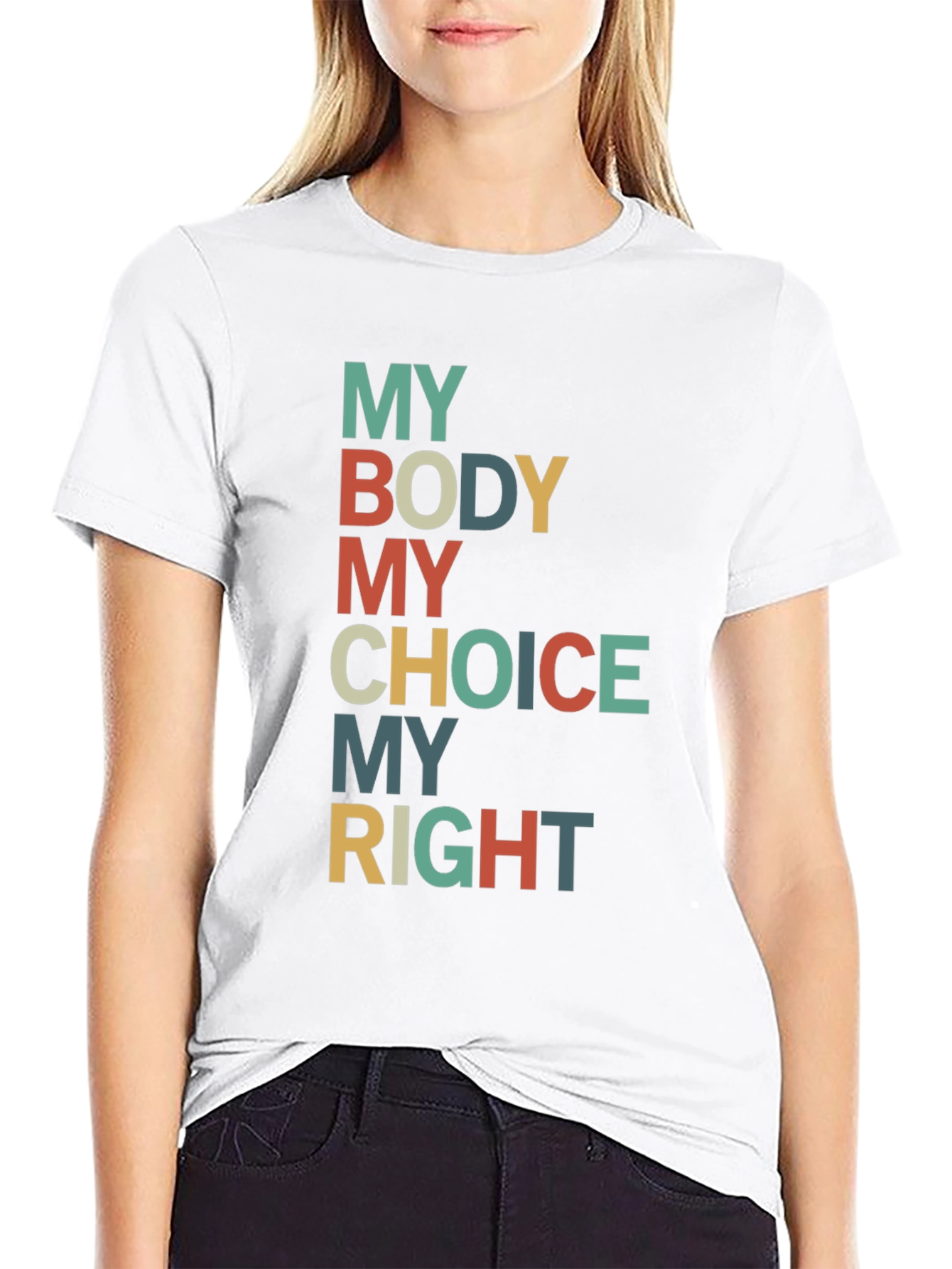 My Body My Choice T-Shirt Pro Choice Reproductive Rights