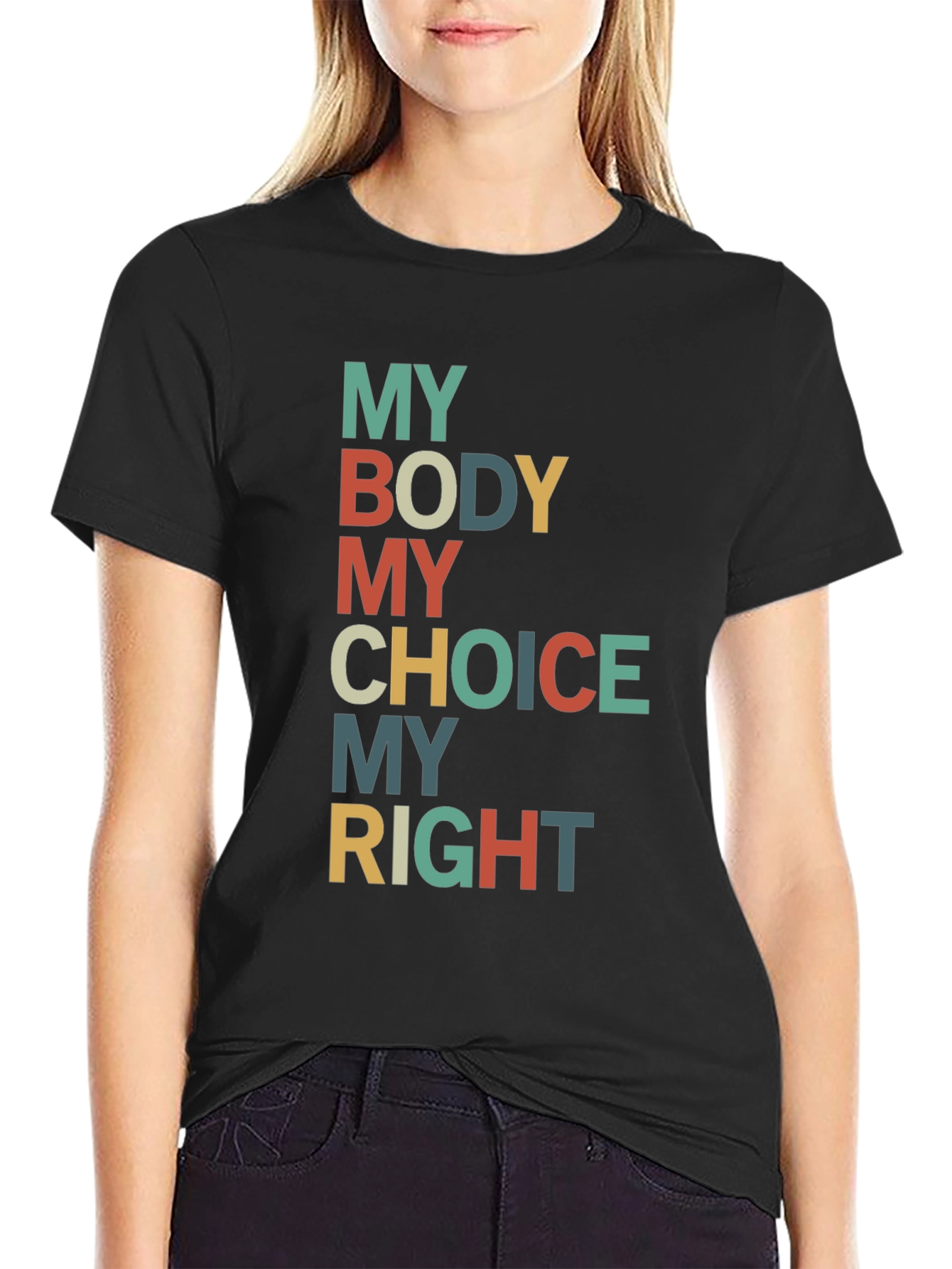 My Body My Choice T-Shirt Pro Choice Reproductive Rights