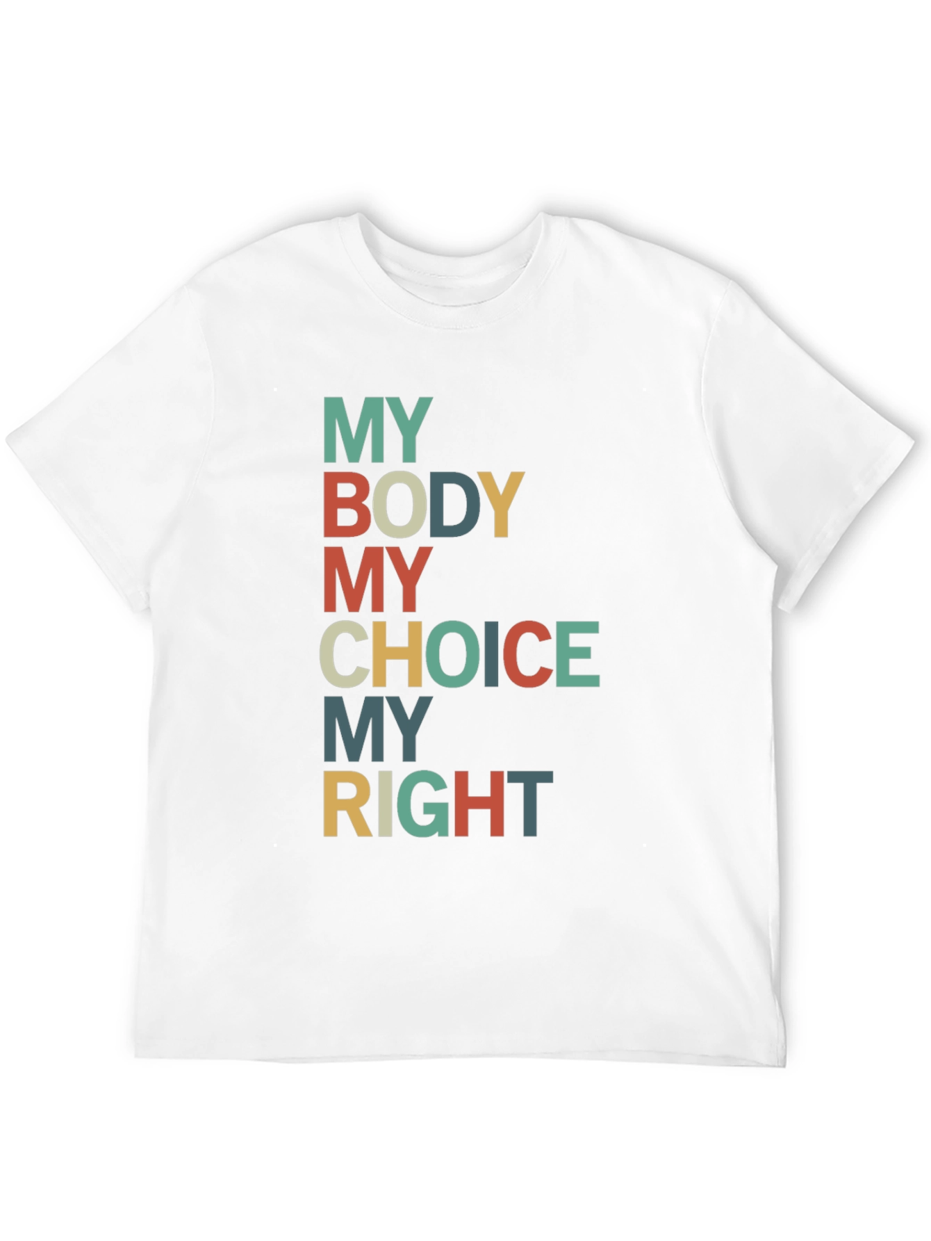 My Body My Choice T-Shirt Pro Choice Reproductive Rights