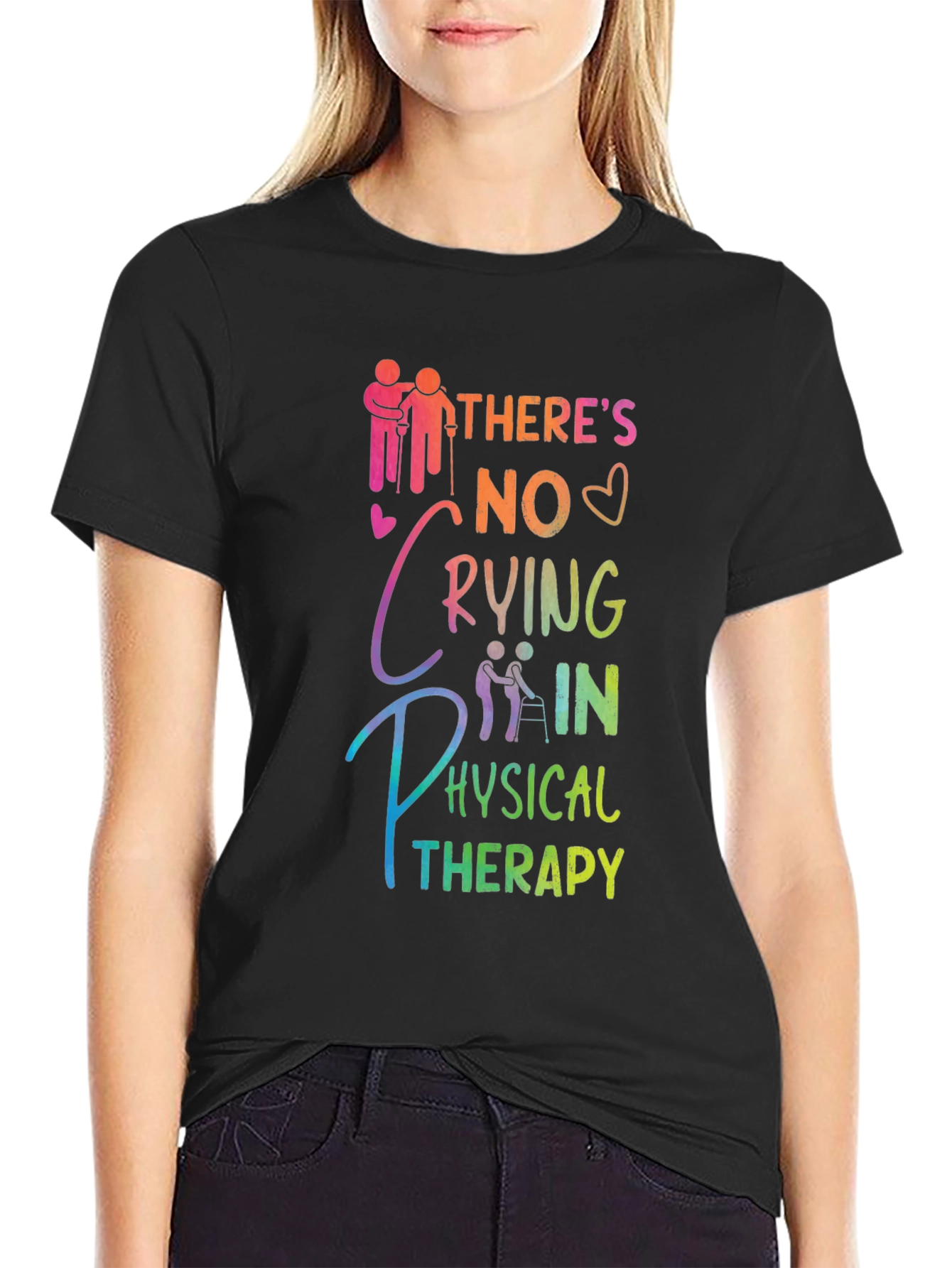 Physical Therapy T-Shirt - No Crying