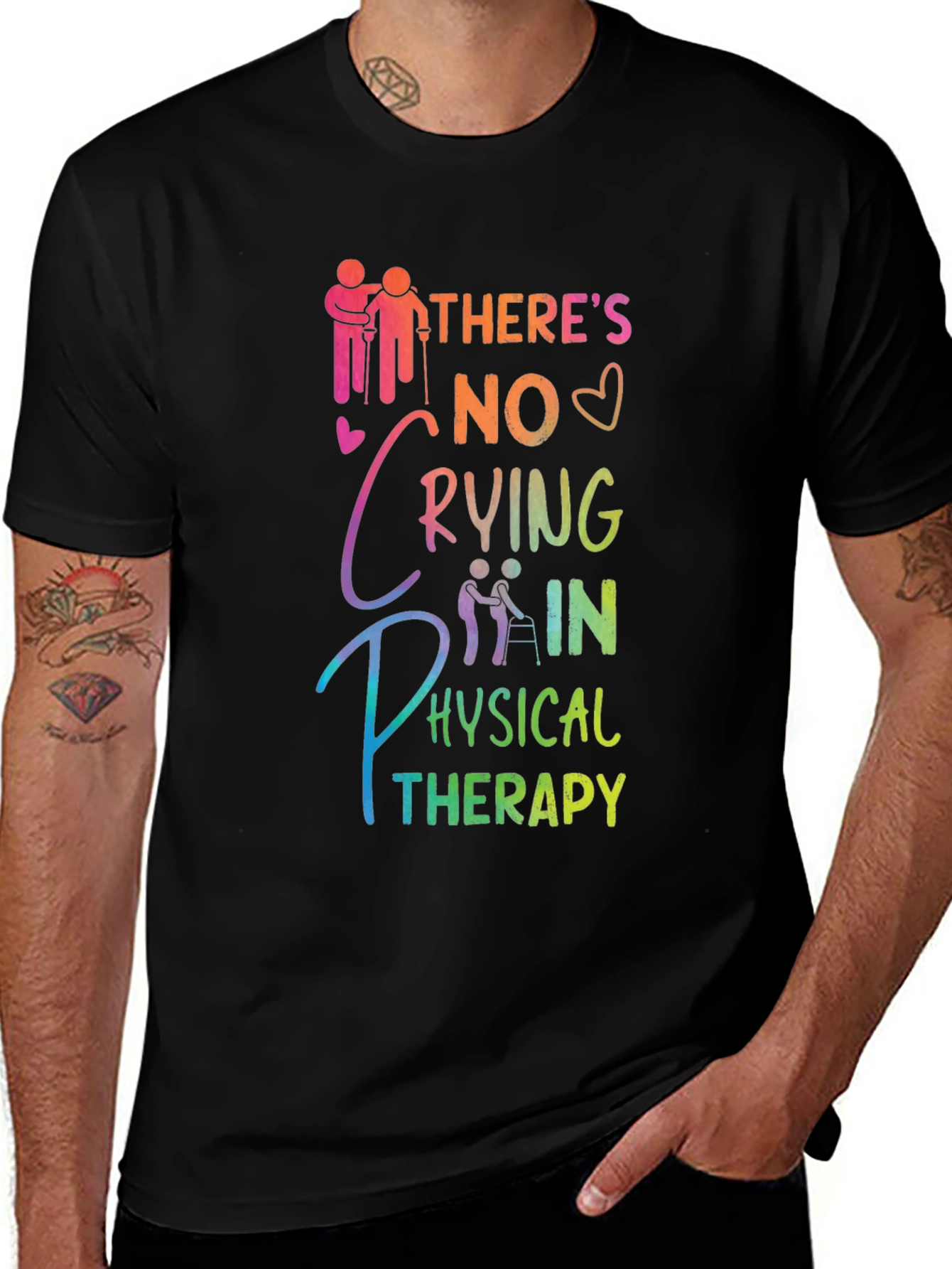 Physical Therapy T-Shirt - No Crying