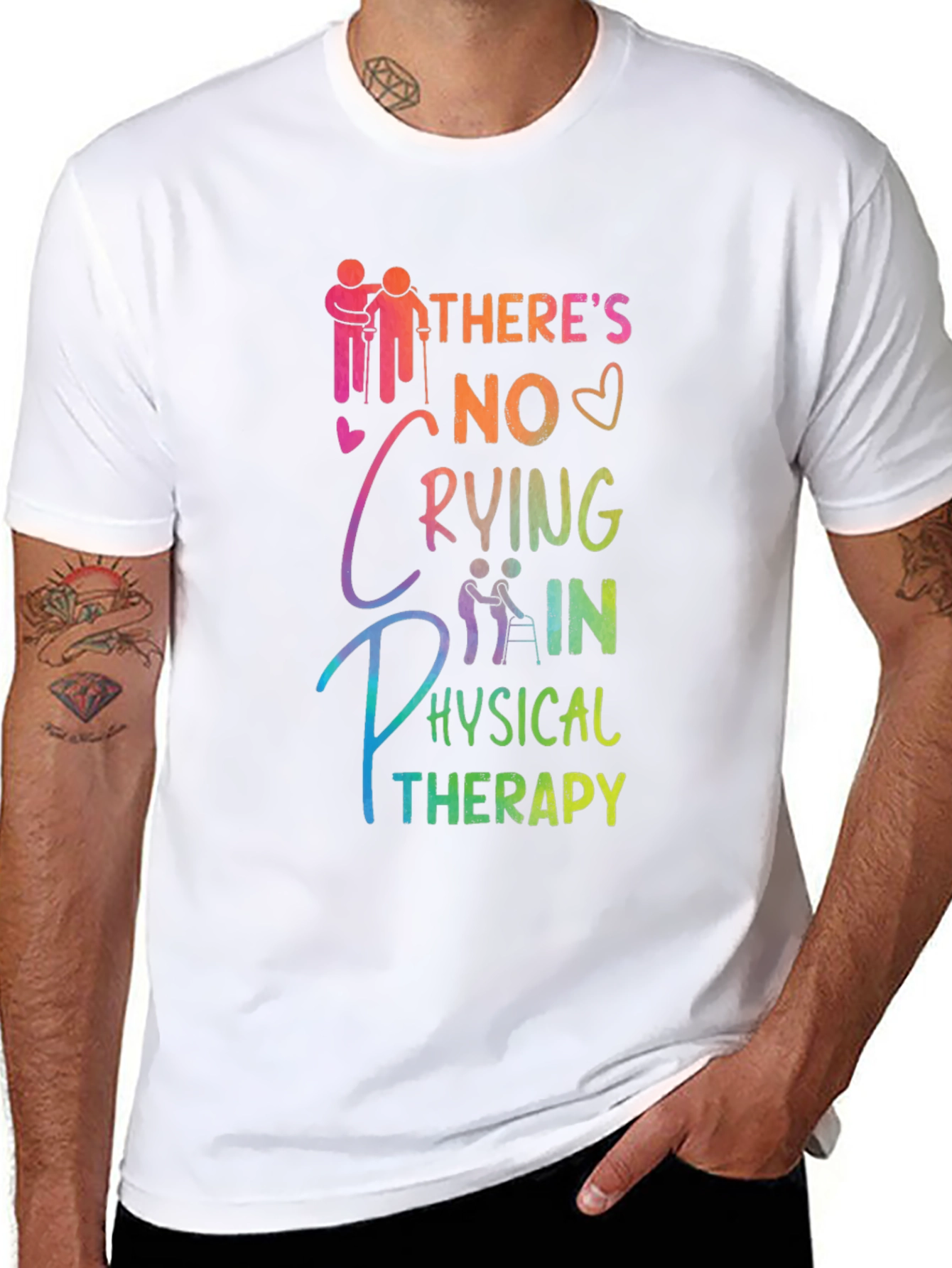 Physical Therapy T-Shirt - No Crying