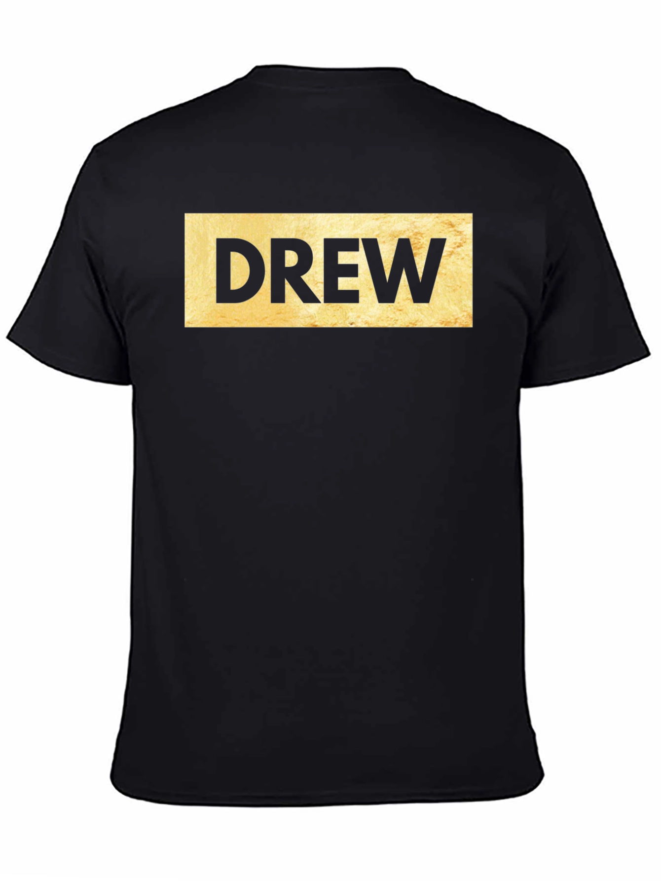 Drew Graphic T-Shirt - Black Crew Neck Tee
