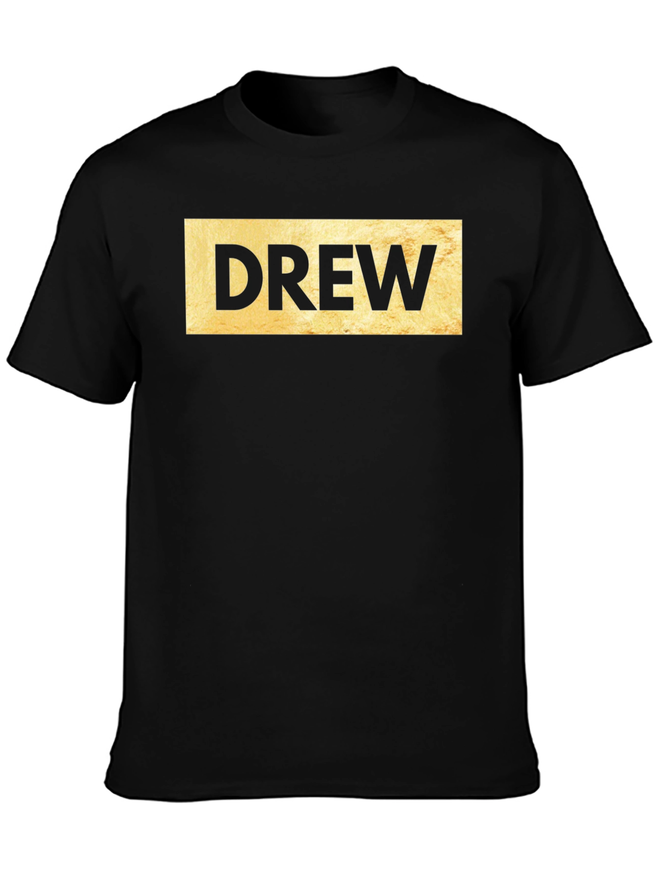 Drew Graphic T-Shirt - Black Crew Neck Tee