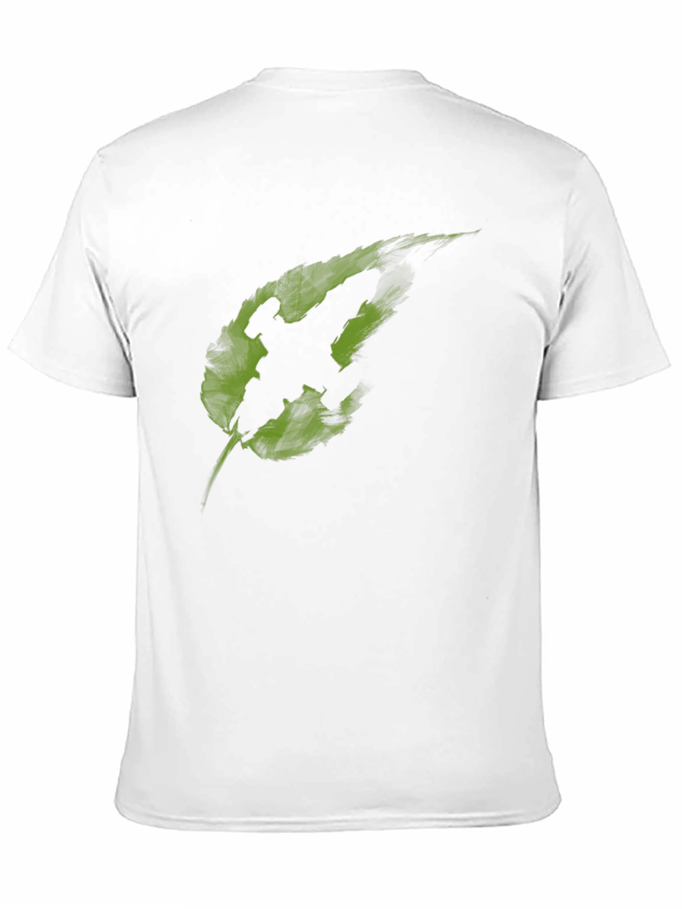 Leaf Warrior Graphic T-Shirt - Cool Black Tee