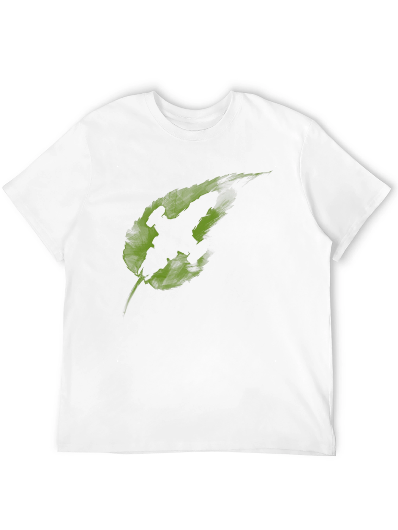 Leaf Warrior Graphic T-Shirt - Cool Black Tee