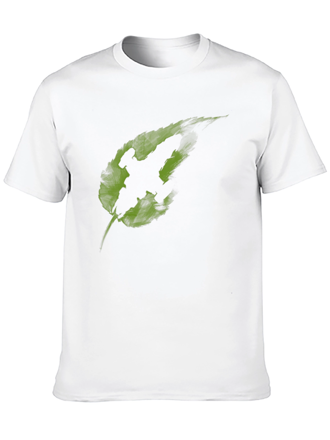 Leaf Warrior Graphic T-Shirt - Cool Black Tee