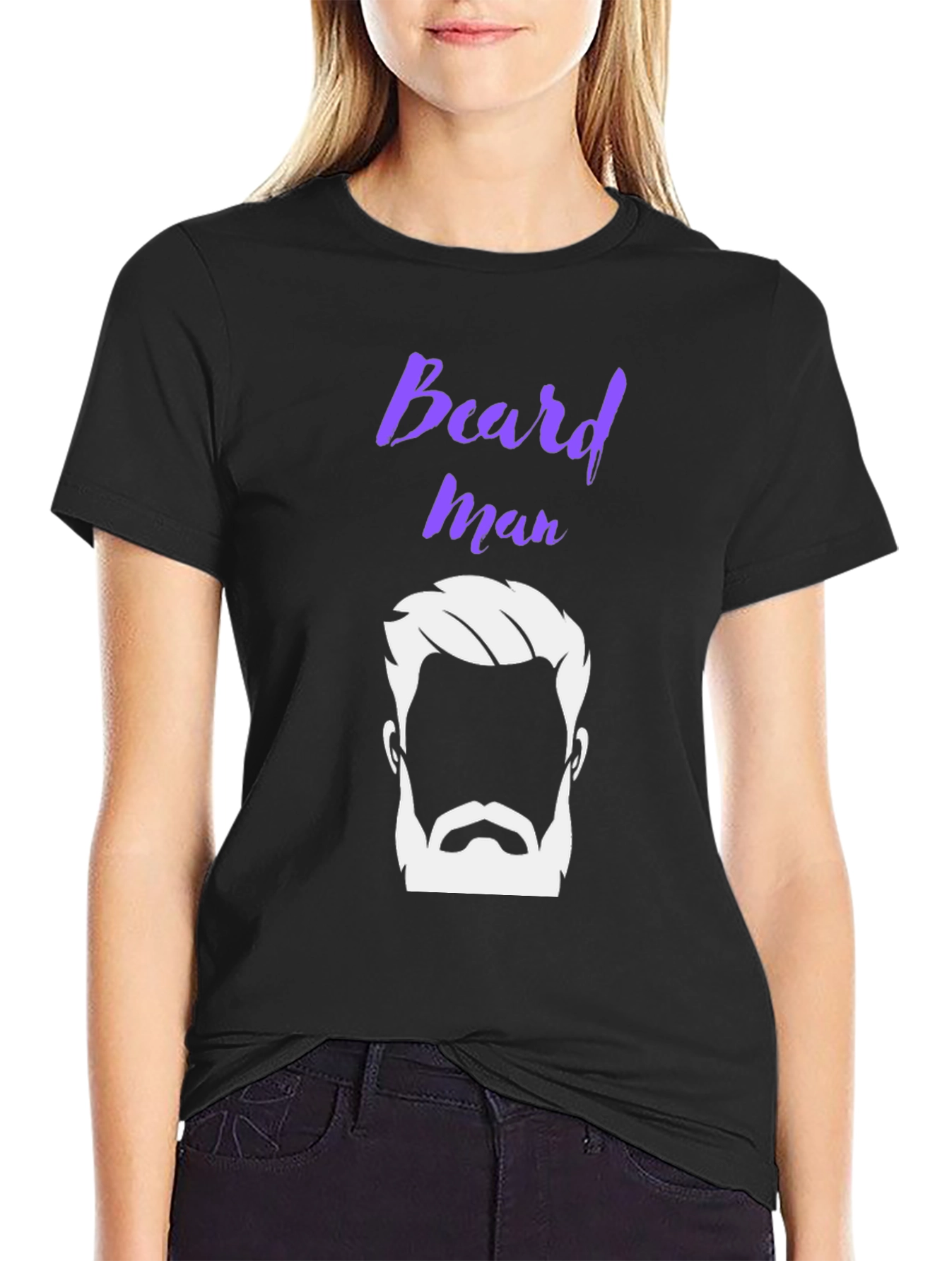 Beard Man Graphic Tee - Stylish and Trendy